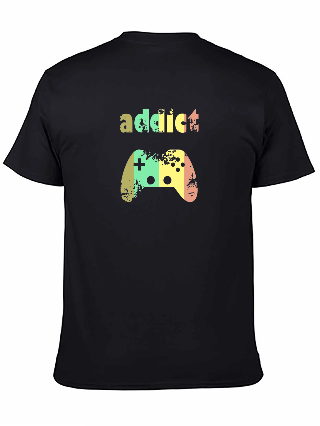 Gaming Addict Black T-Shirt