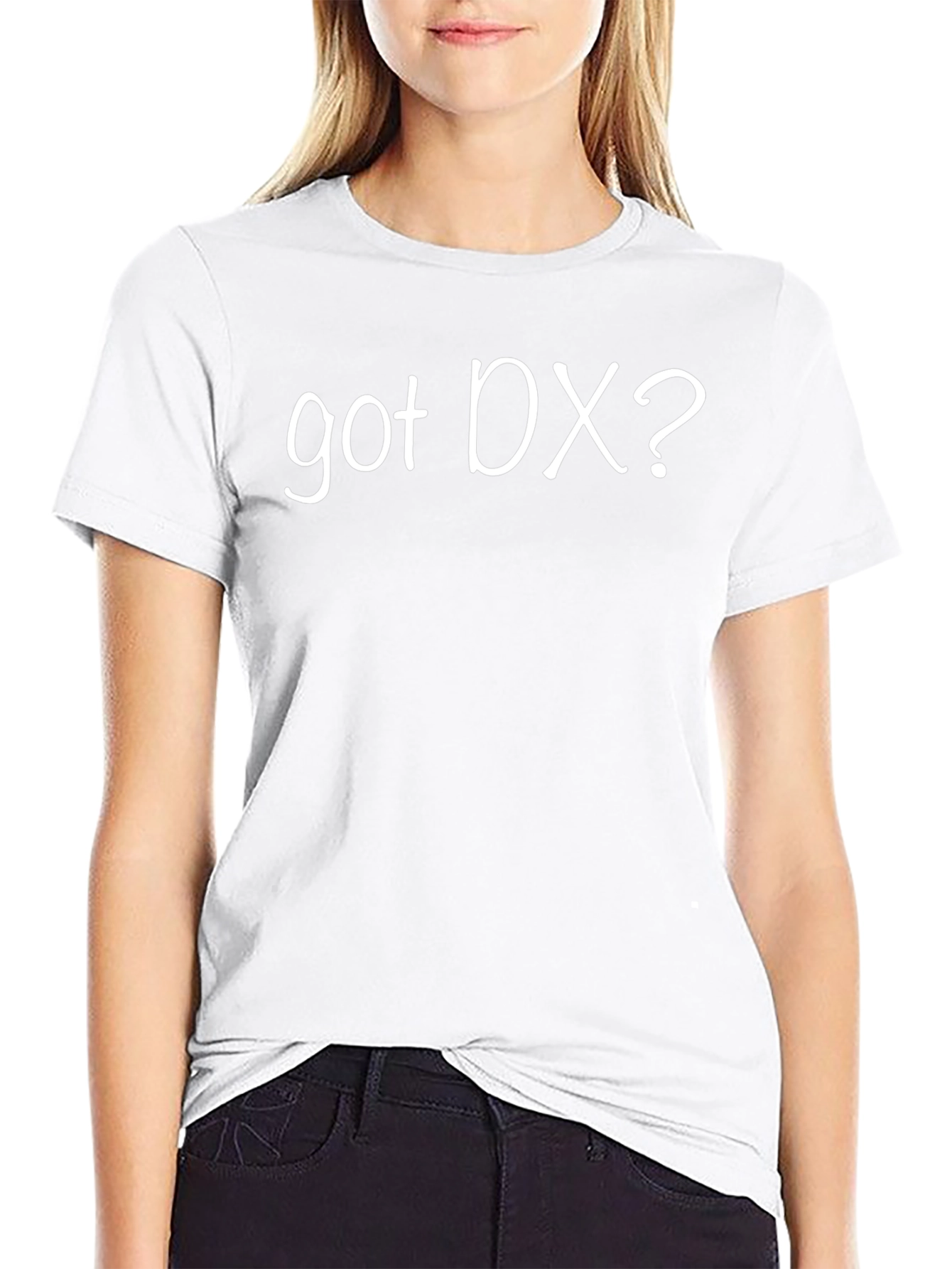 Got DX? Black Casual T-Shirt