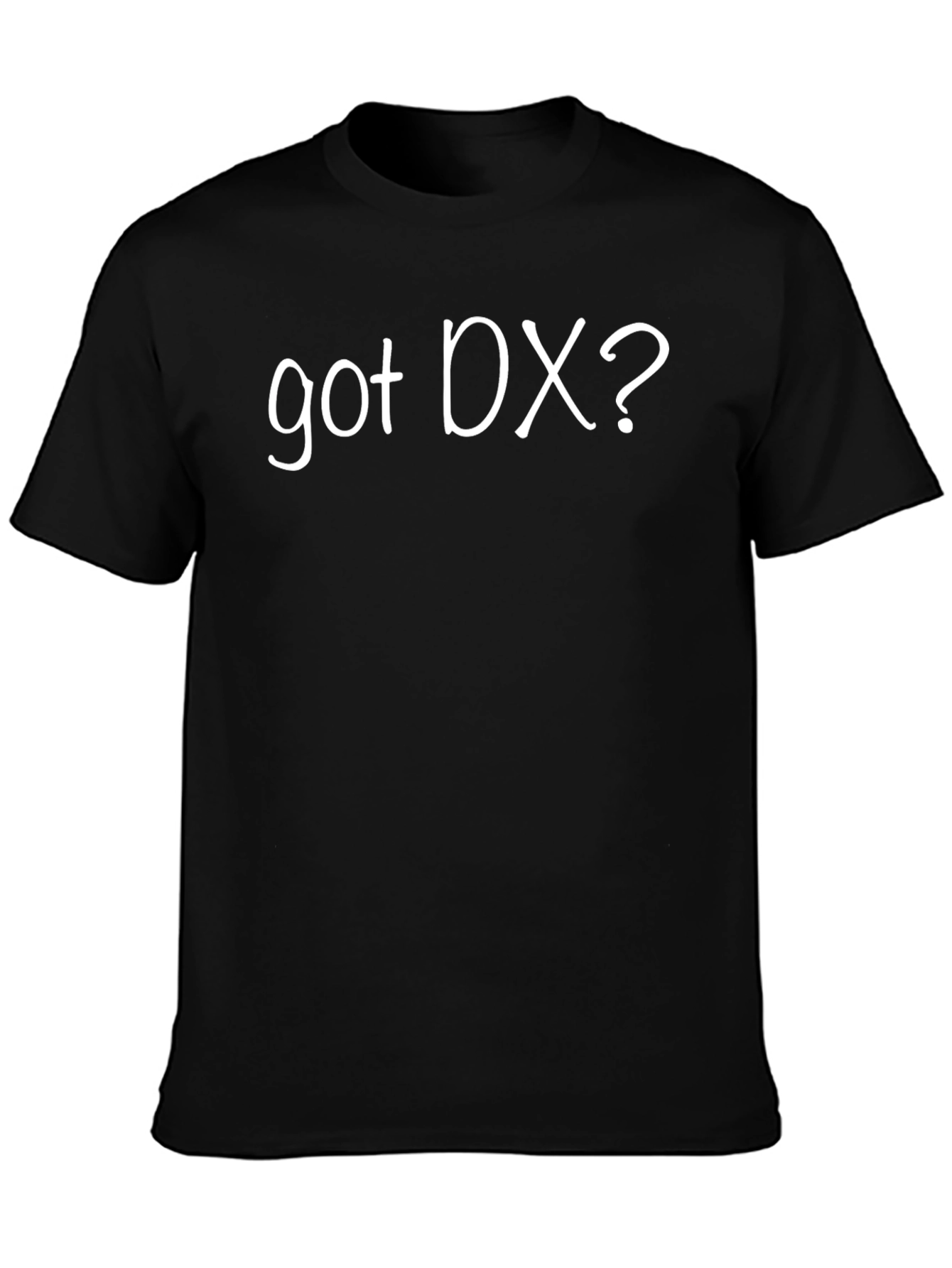 Got DX? Black Casual T-Shirt