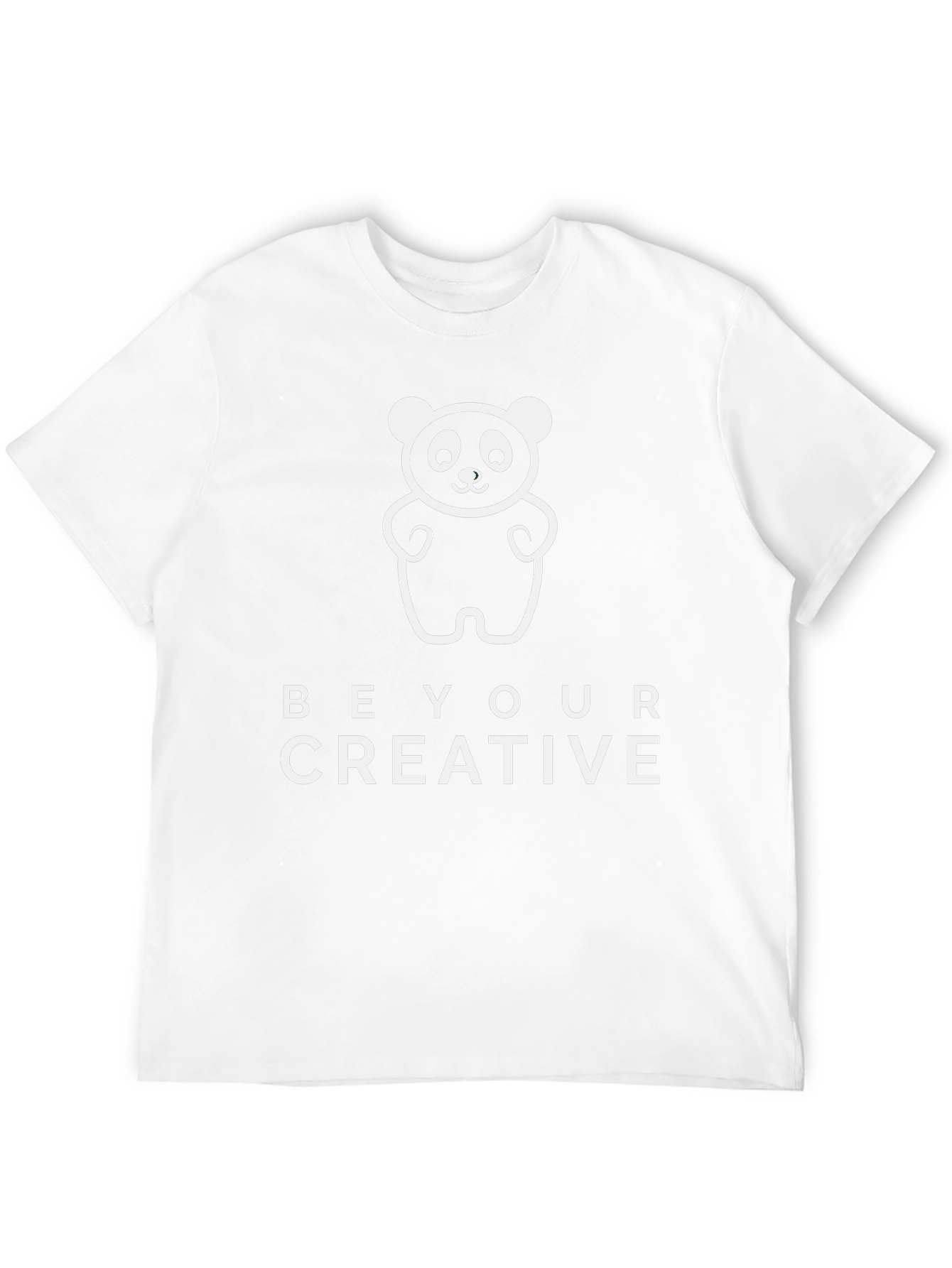 Be Your Creative Panda Graphic T-Shirt