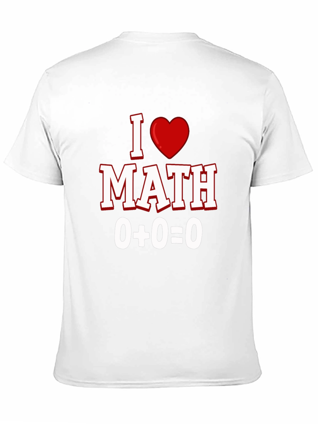 I Heart Math Black T-Shirt