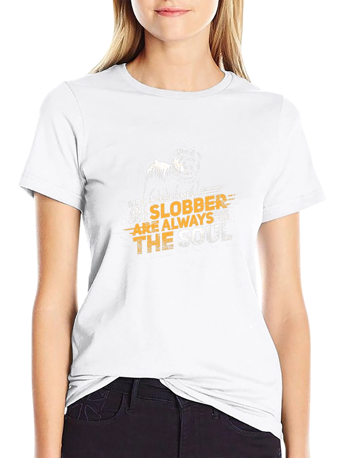 Dog Slobber Soul T-Shirt - Black