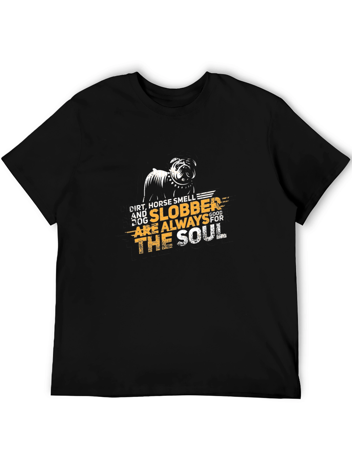 Dog Slobber Soul T-Shirt - Black