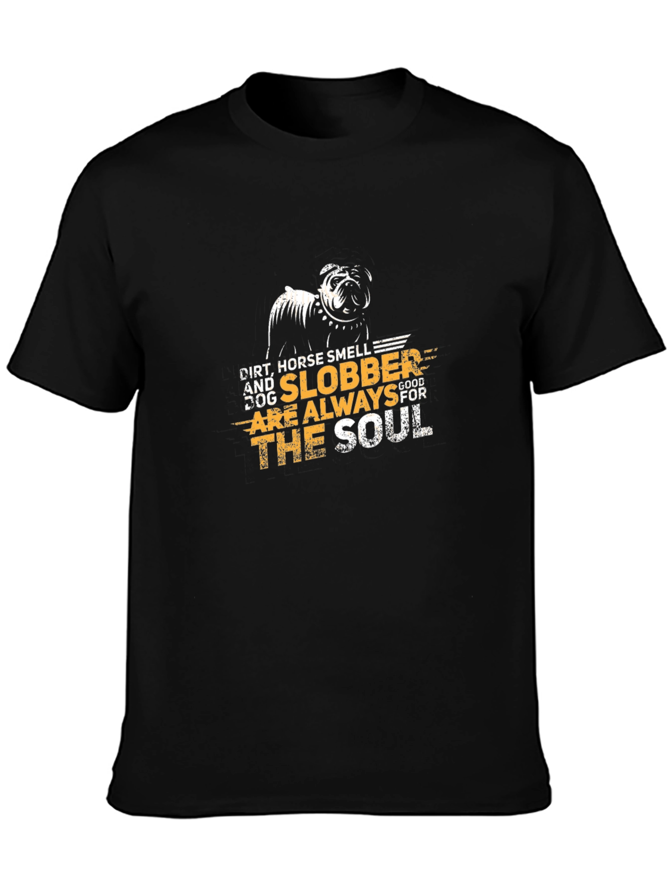 Dog Slobber Soul T-Shirt - Black