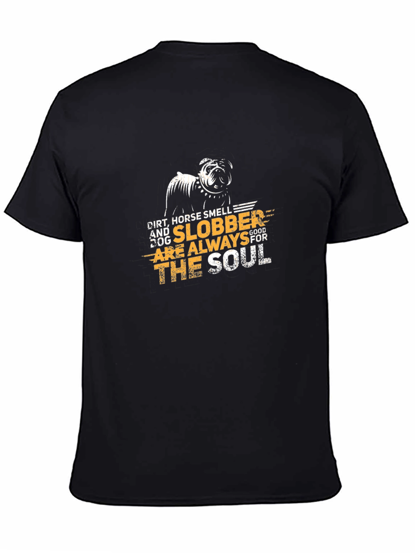Dog Slobber Soul T-Shirt - Black