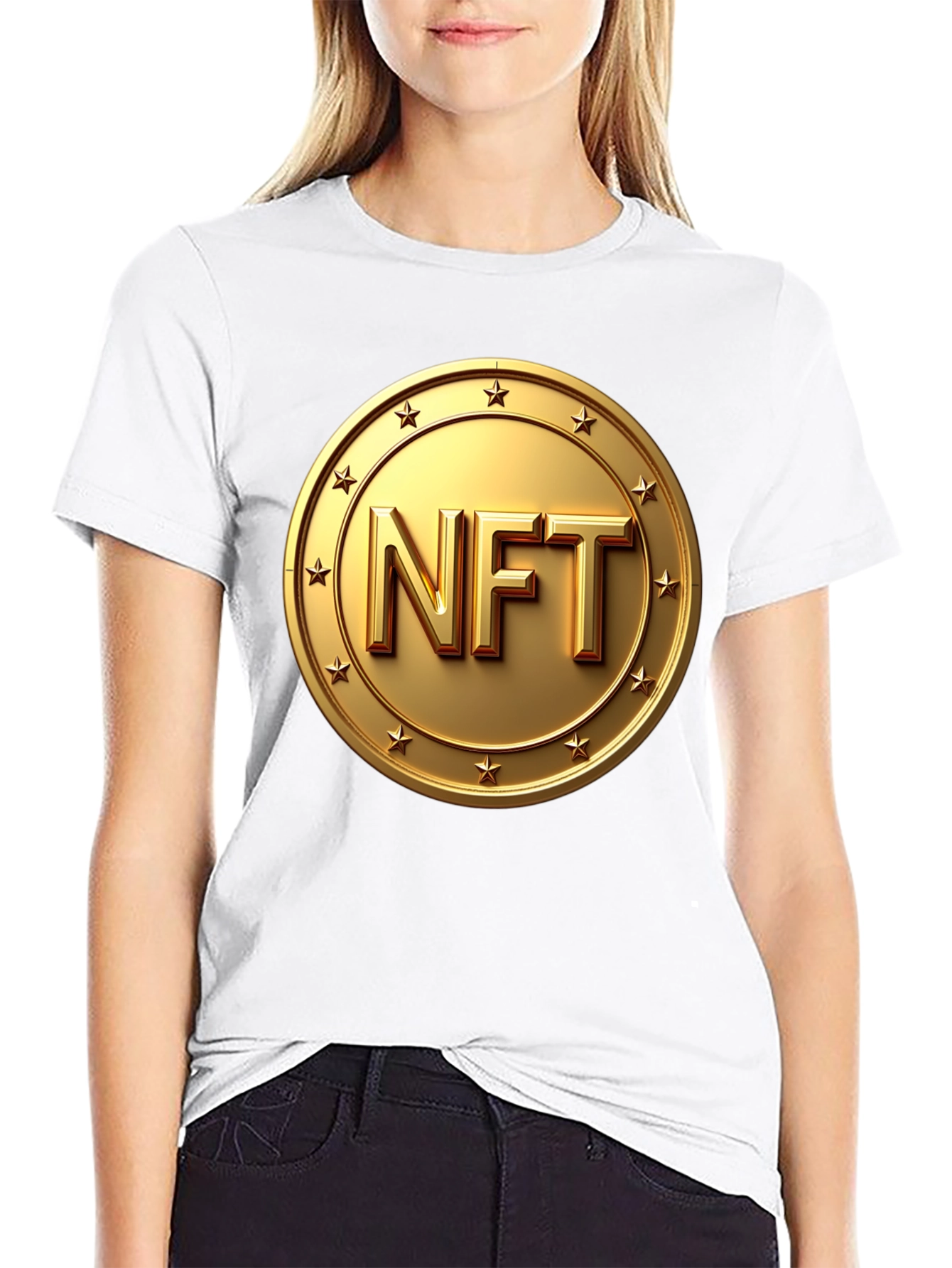 NFT Coin Black T-Shirt