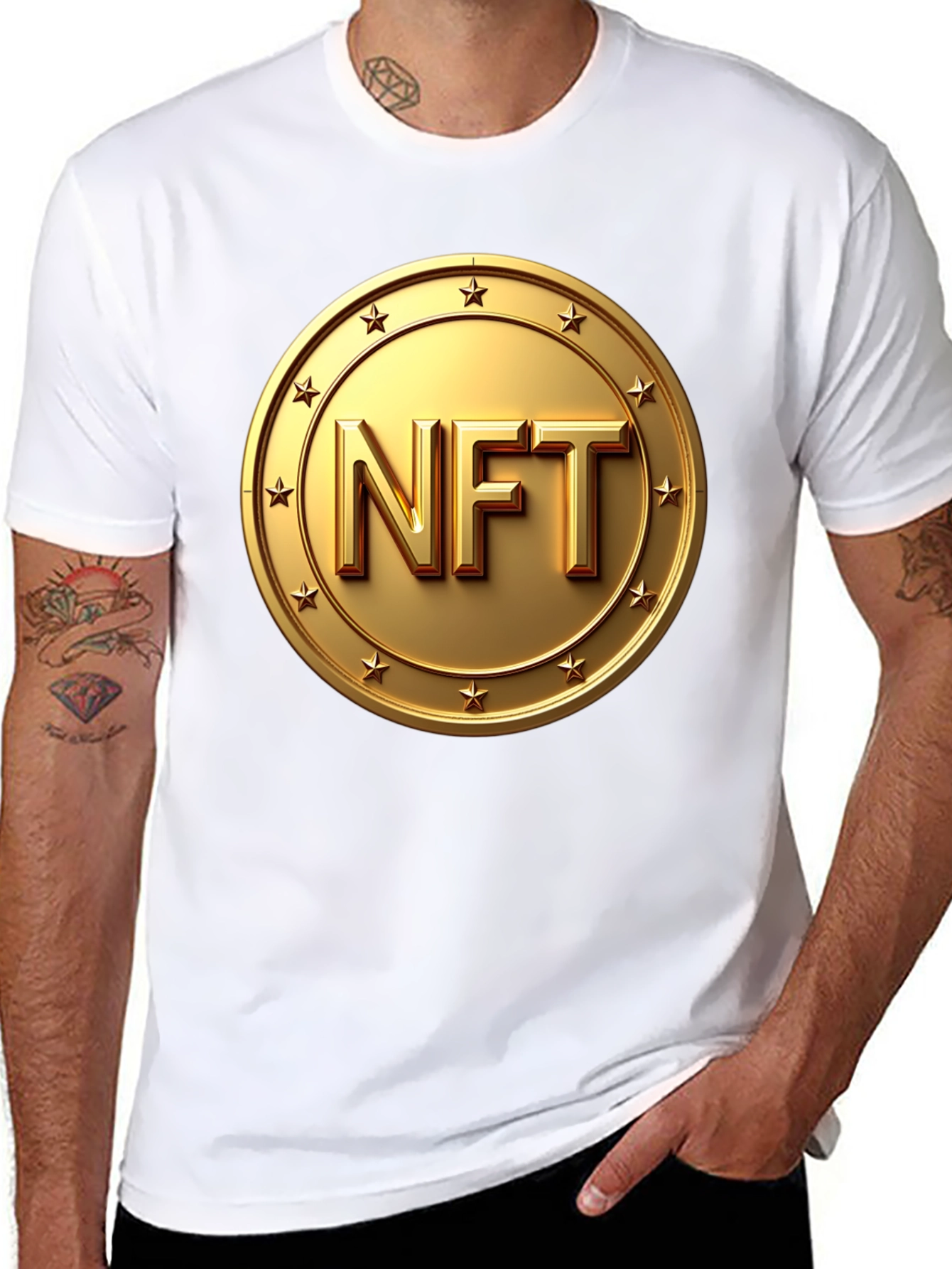 NFT Coin Black T-Shirt