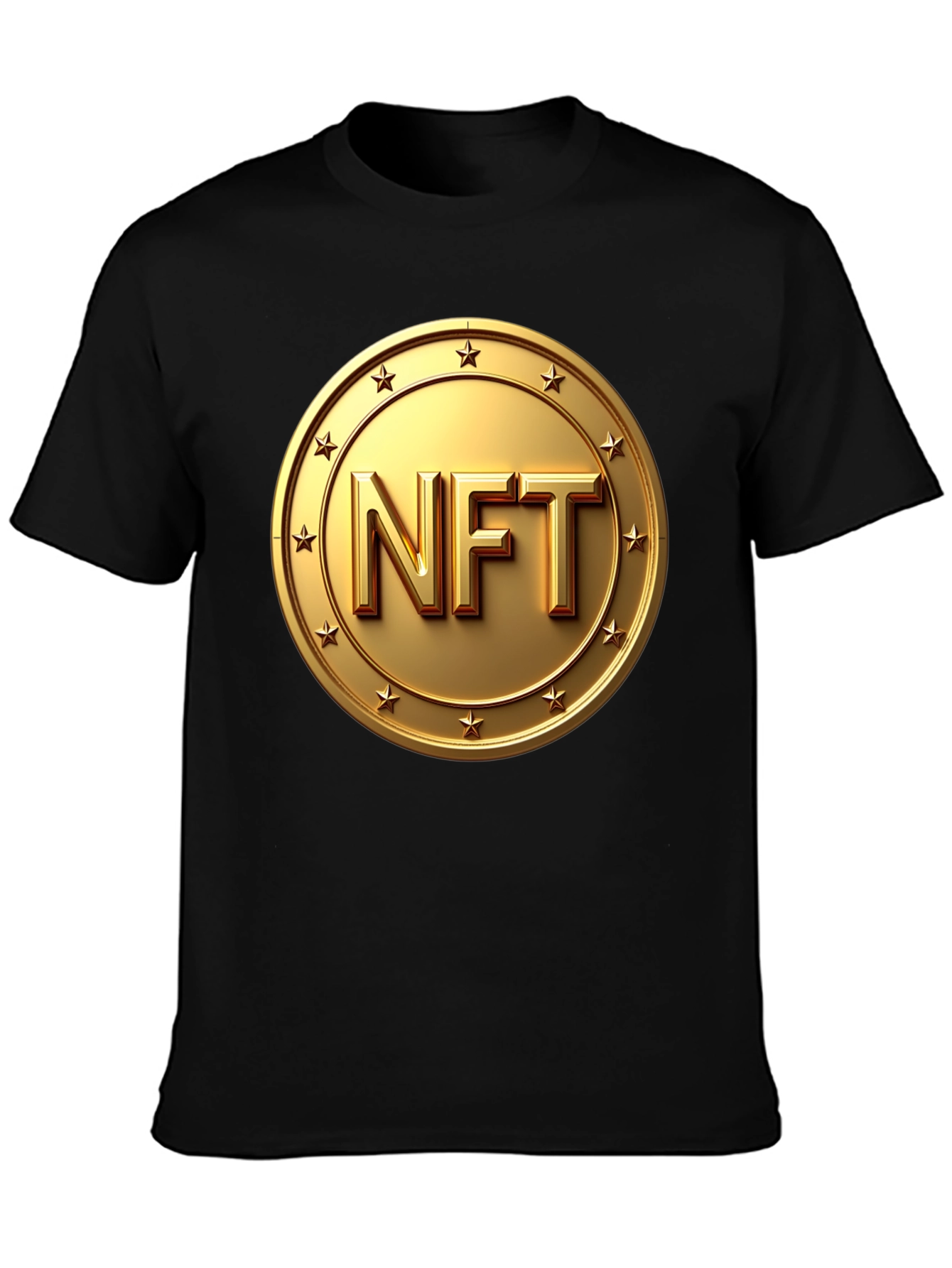 NFT Coin Black T-Shirt