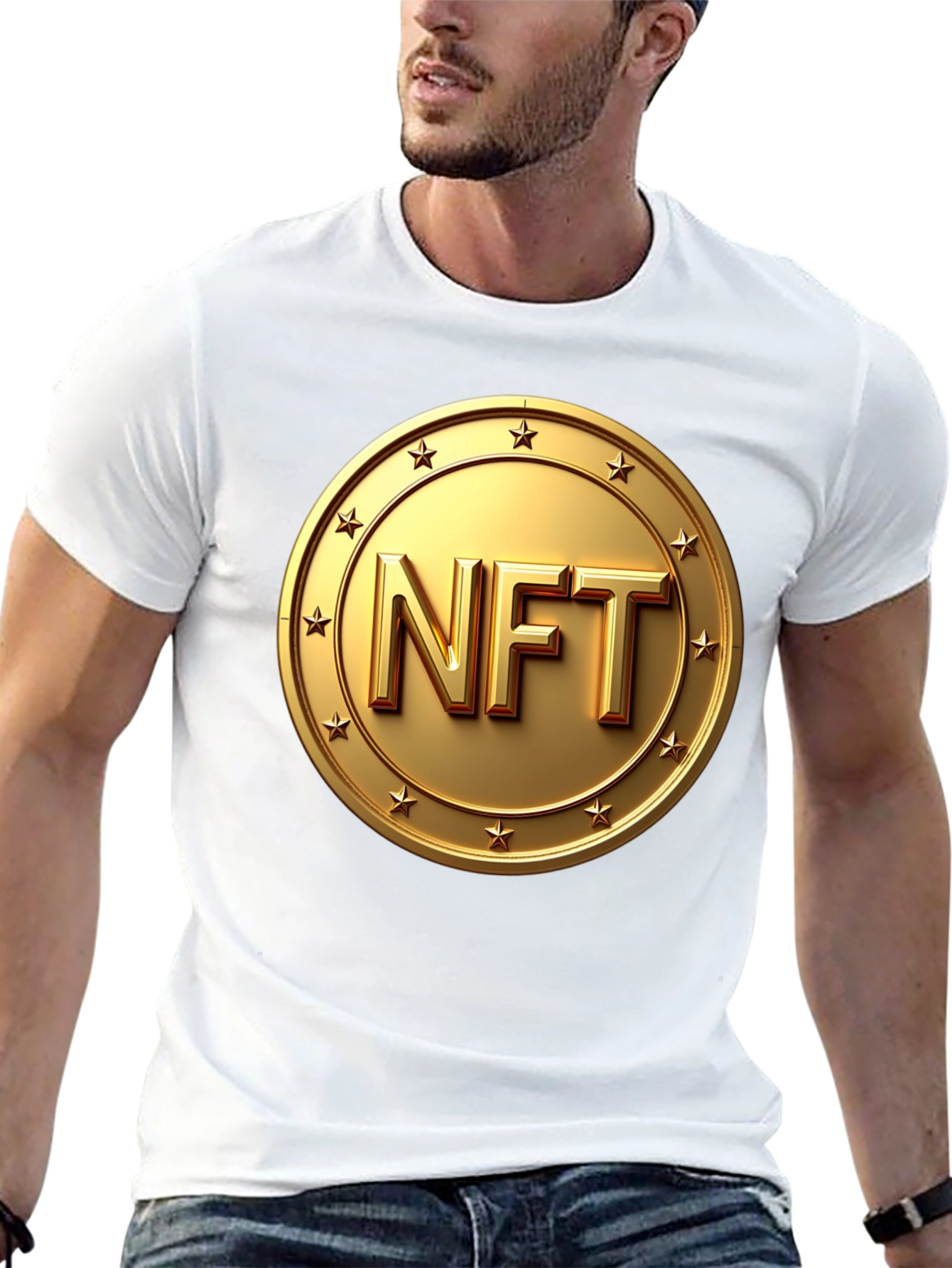 NFT Coin Black T-Shirt