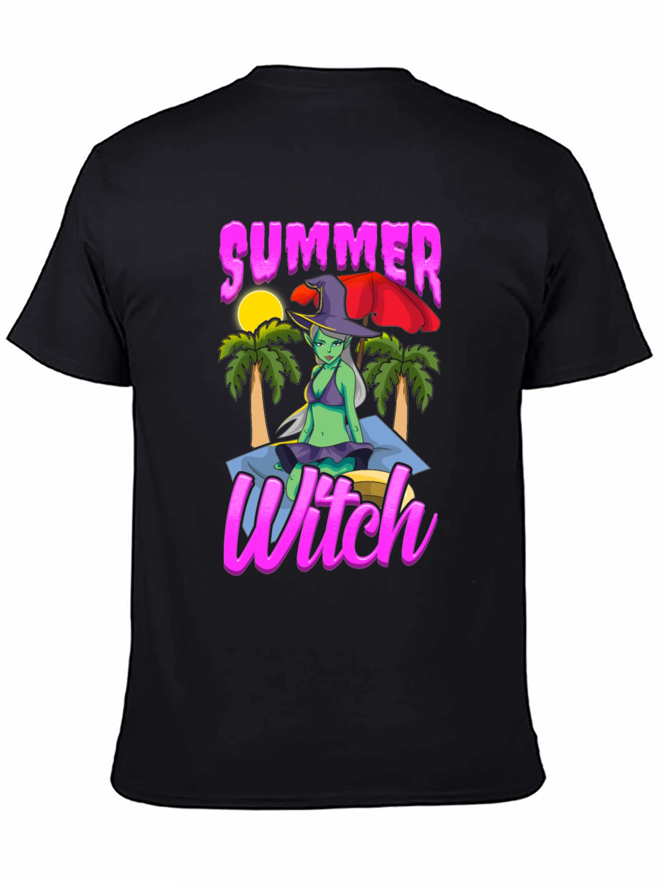 Summer Witch Graphic T-Shirt