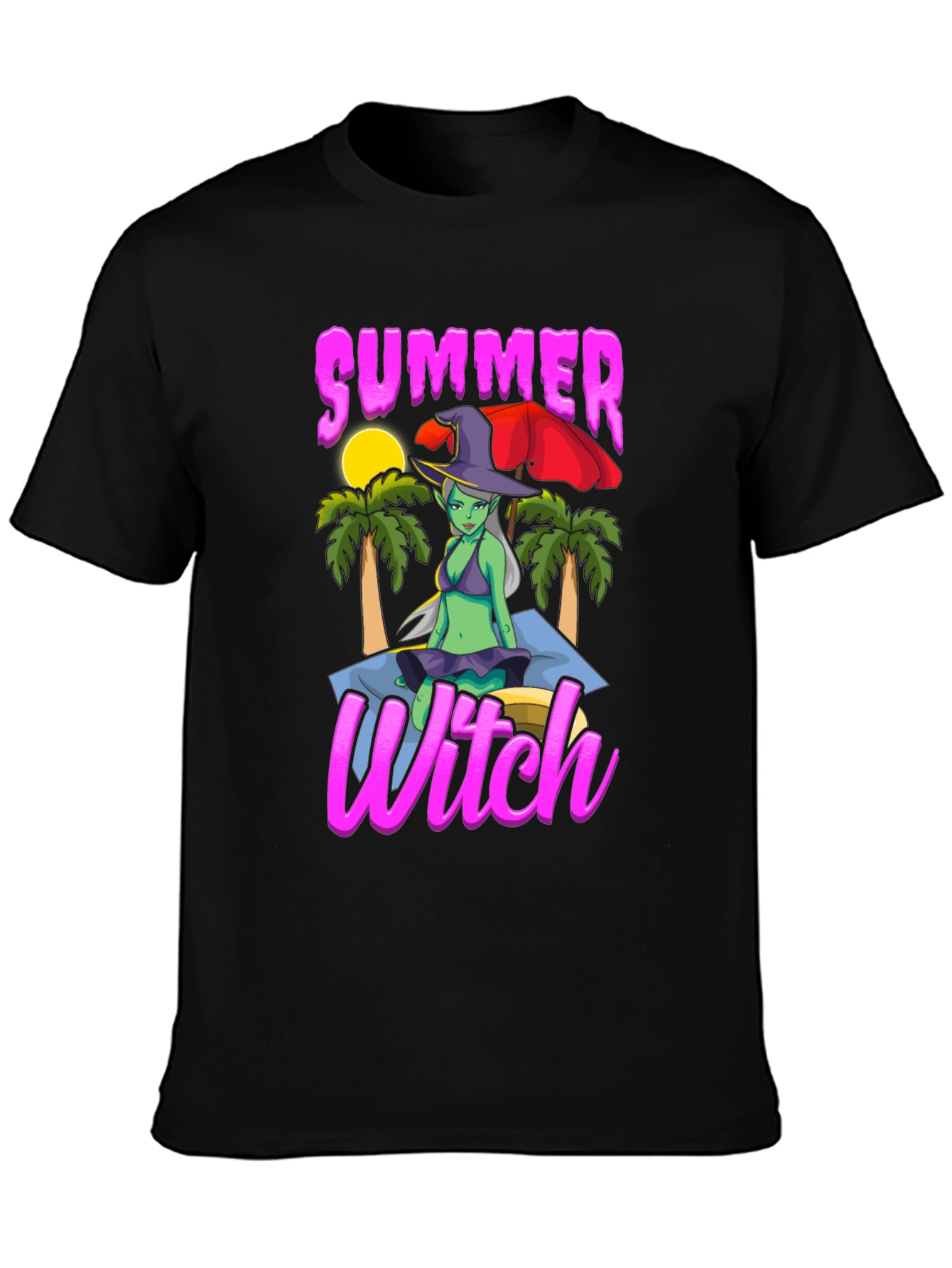 Summer Witch Graphic T-Shirt