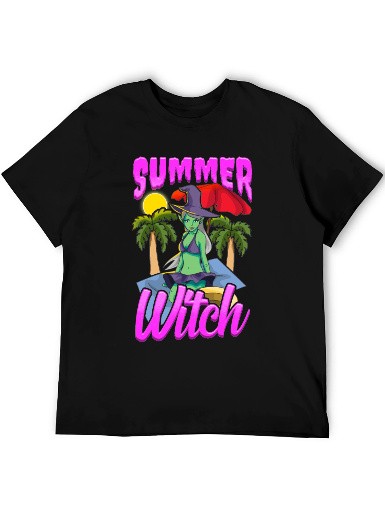 Summer Witch Graphic T-Shirt