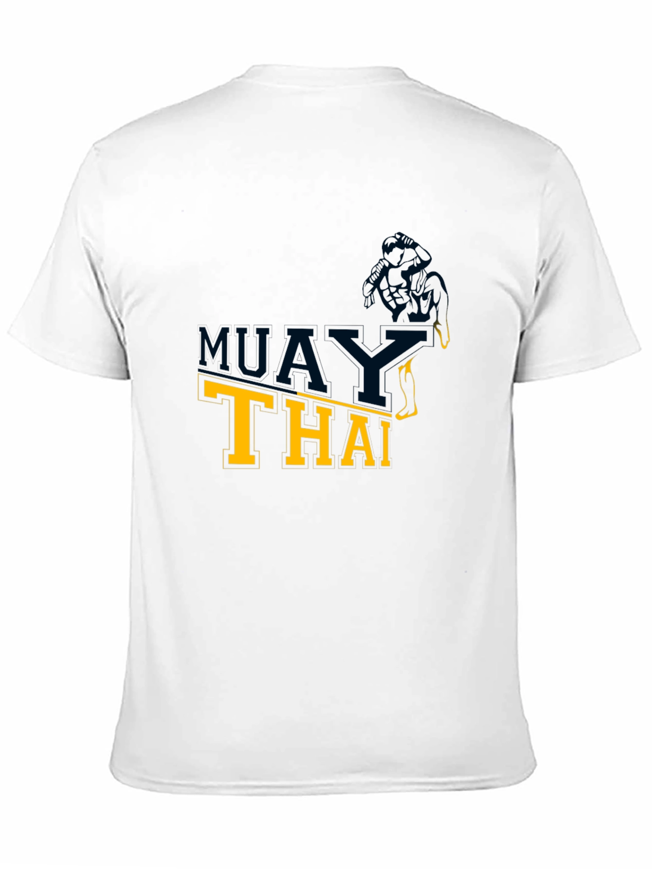 Muay Thai Graphic Black T-Shirt