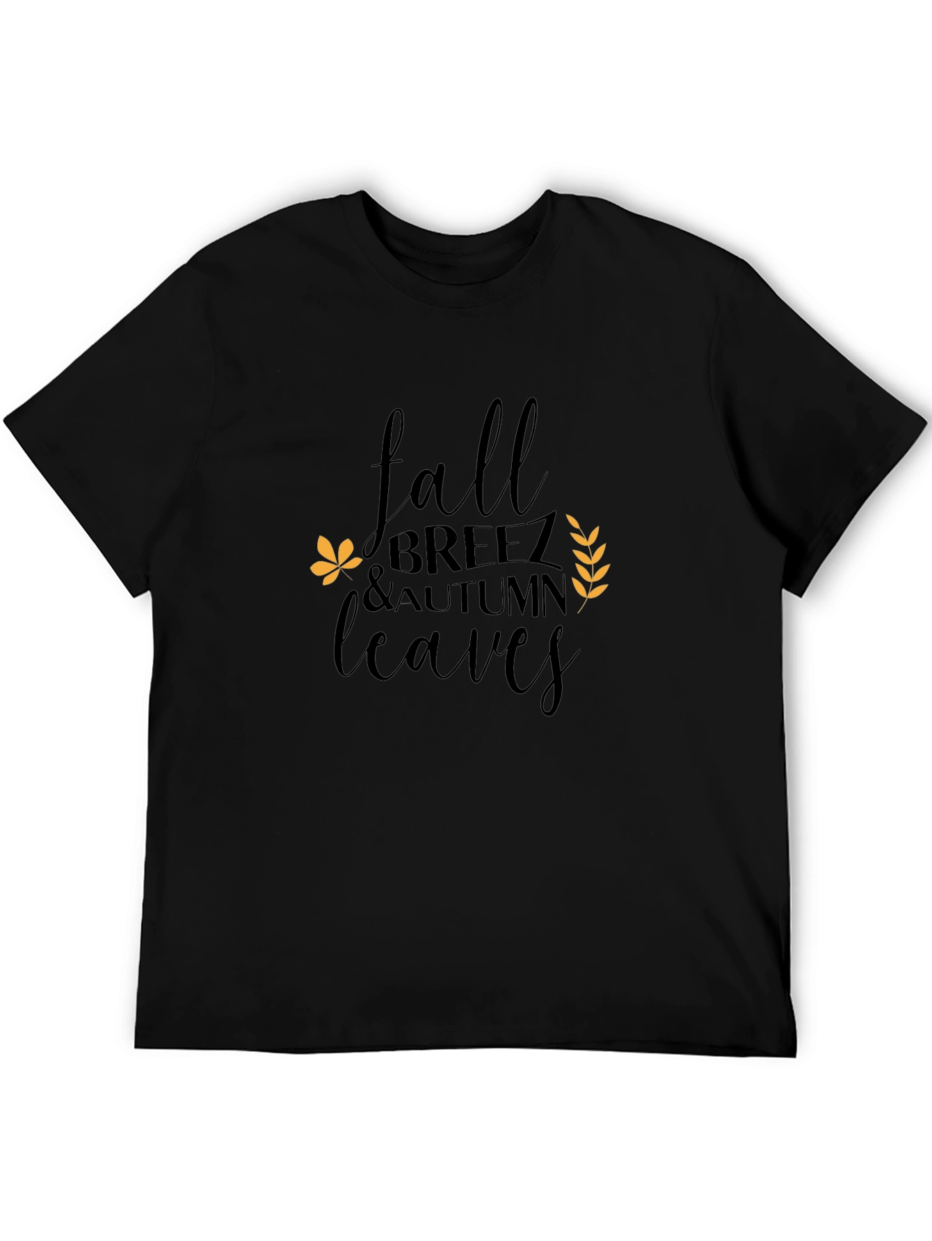 Fall Breeze & Autumn Leaves Graphic Tee