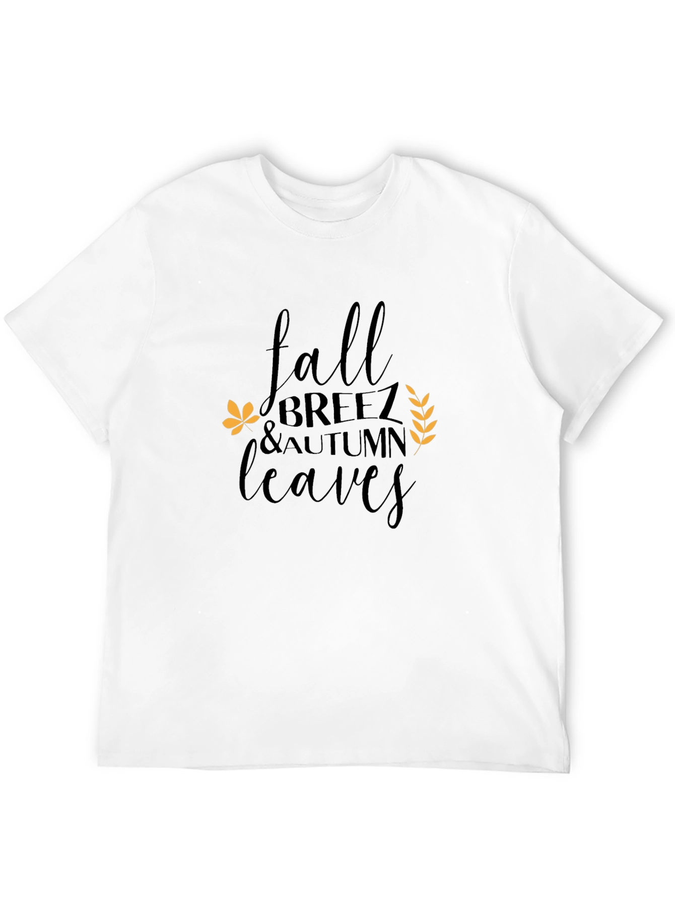 Fall Breeze & Autumn Leaves Graphic Tee