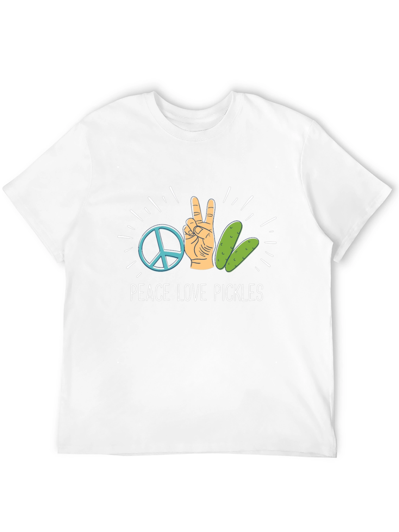 Peace Love Pickles Graphic Tee