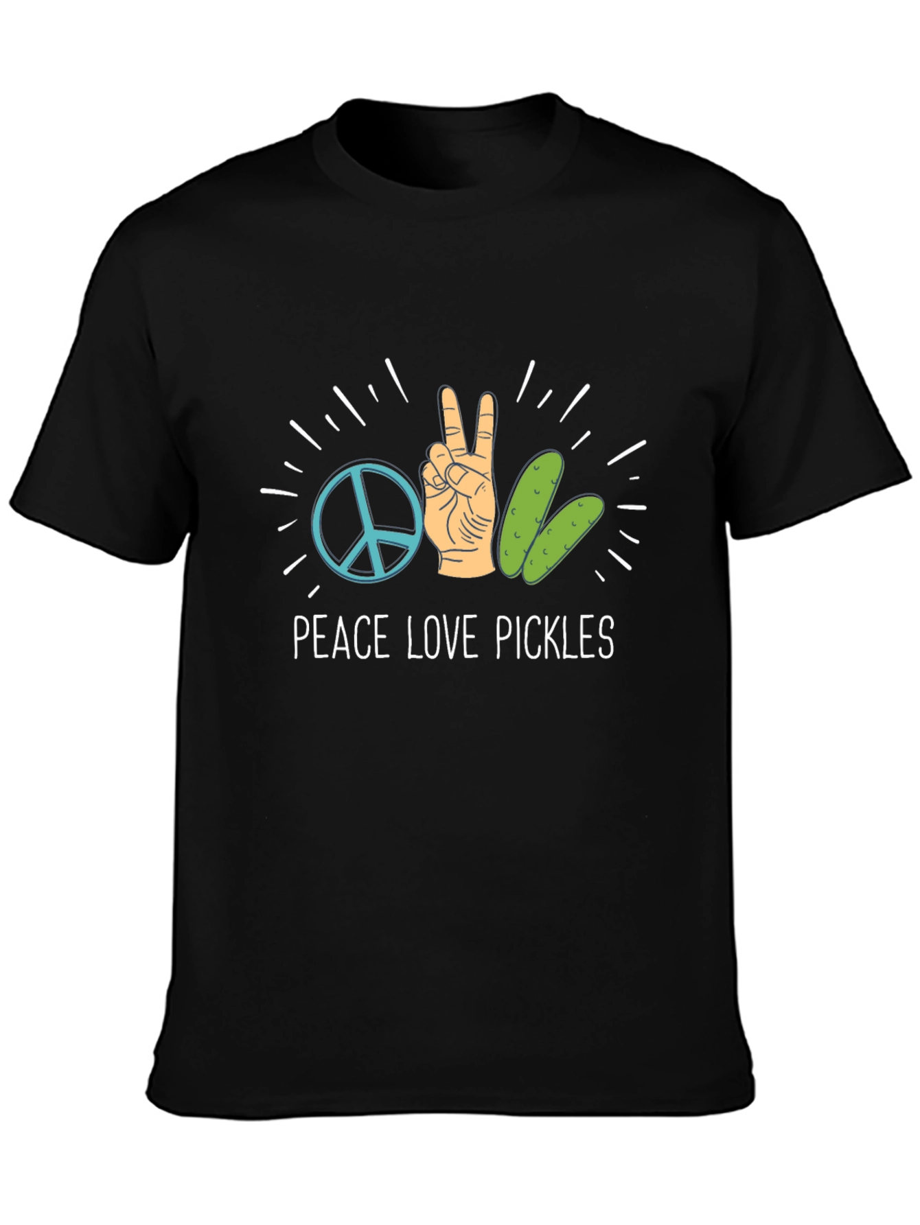 Peace Love Pickles Graphic Tee