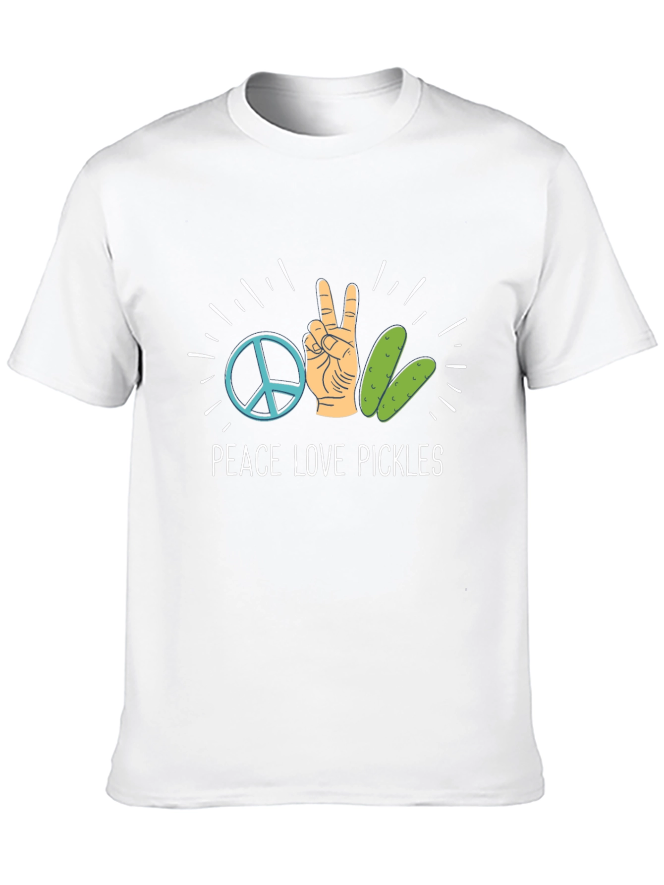 Peace Love Pickles Graphic Tee
