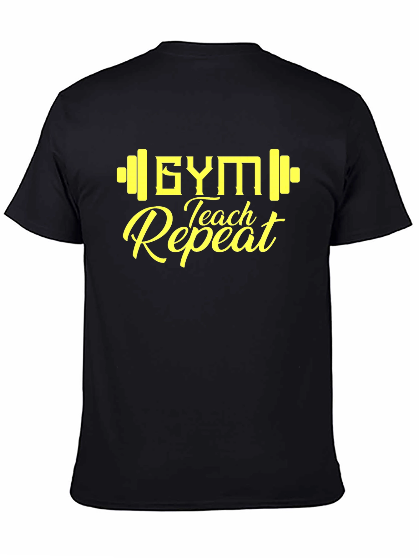 Gym Teach Repeat Graphic Tee