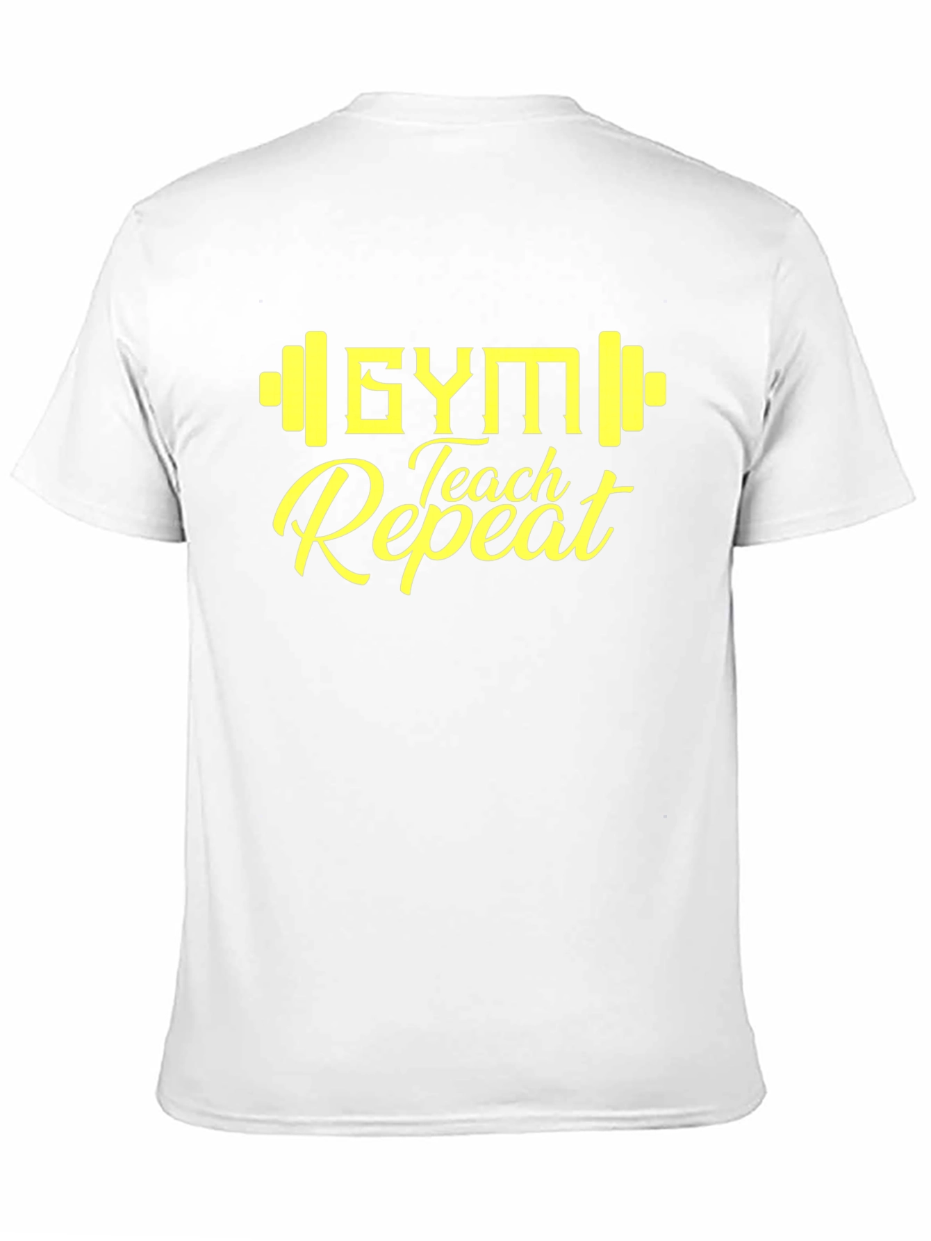 Gym Teach Repeat Graphic Tee