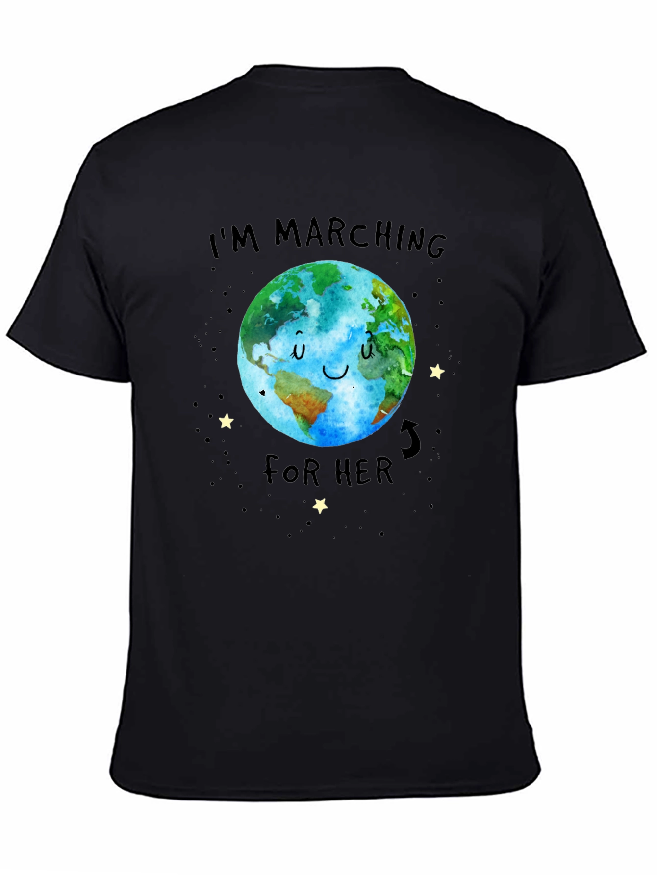 Im Marching For Her Earth Graphic Tee