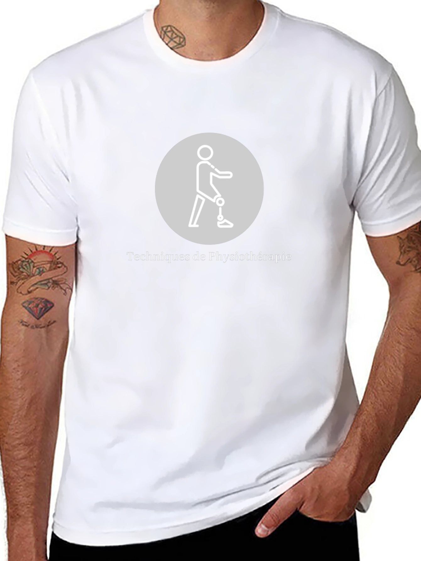 Physiotherapy Techniques Black T-Shirt
