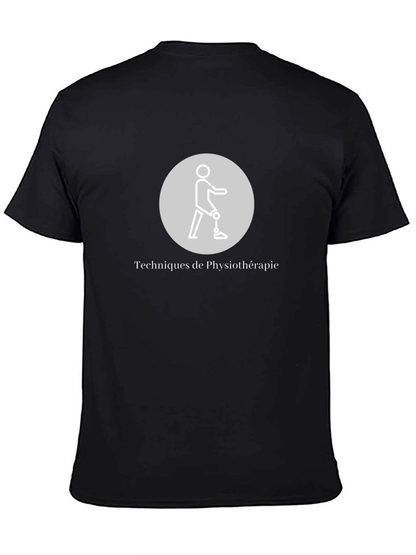 Physiotherapy Techniques Black T-Shirt