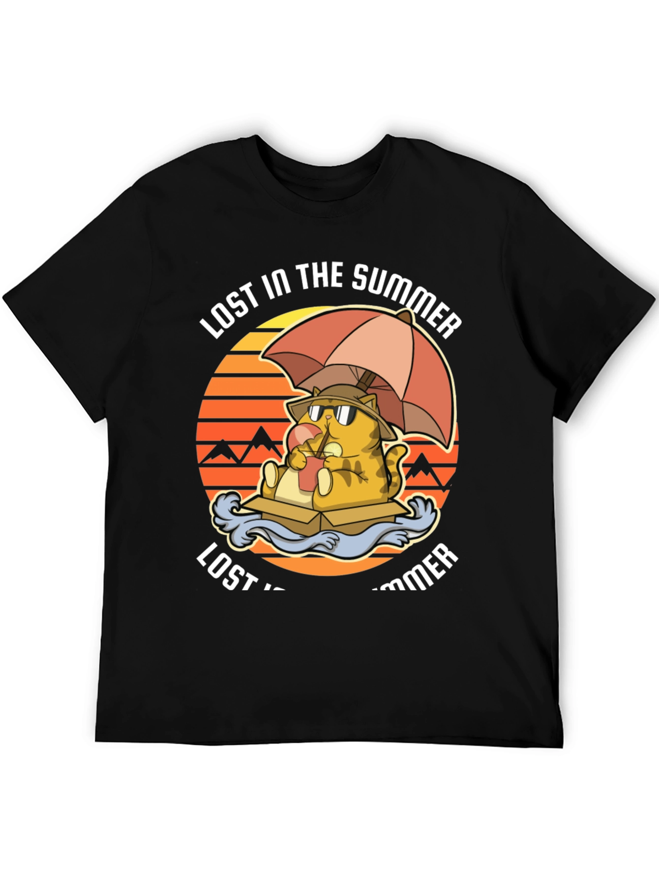 Lost in the Summer Cat T-Shirt