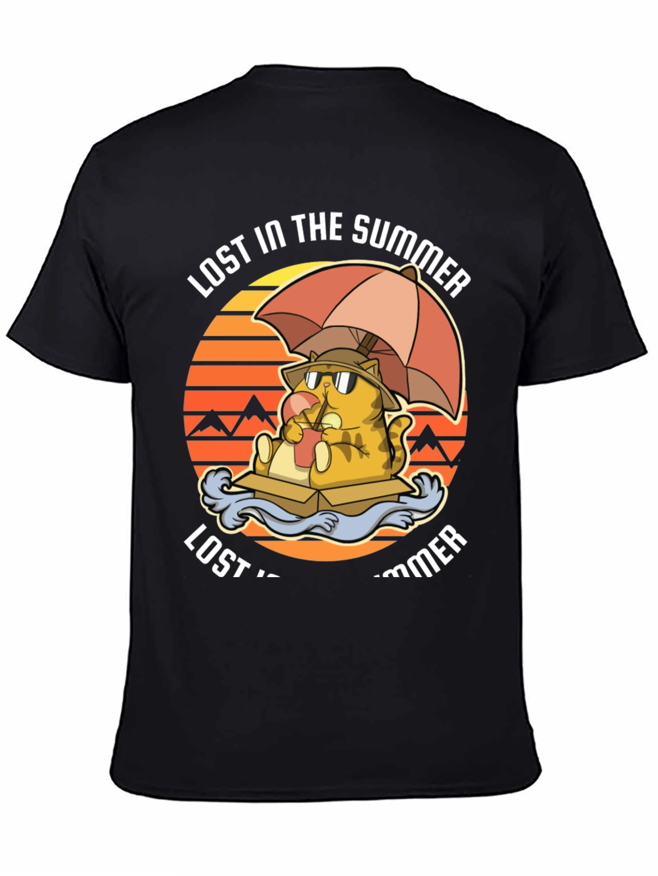 Lost in the Summer Cat T-Shirt