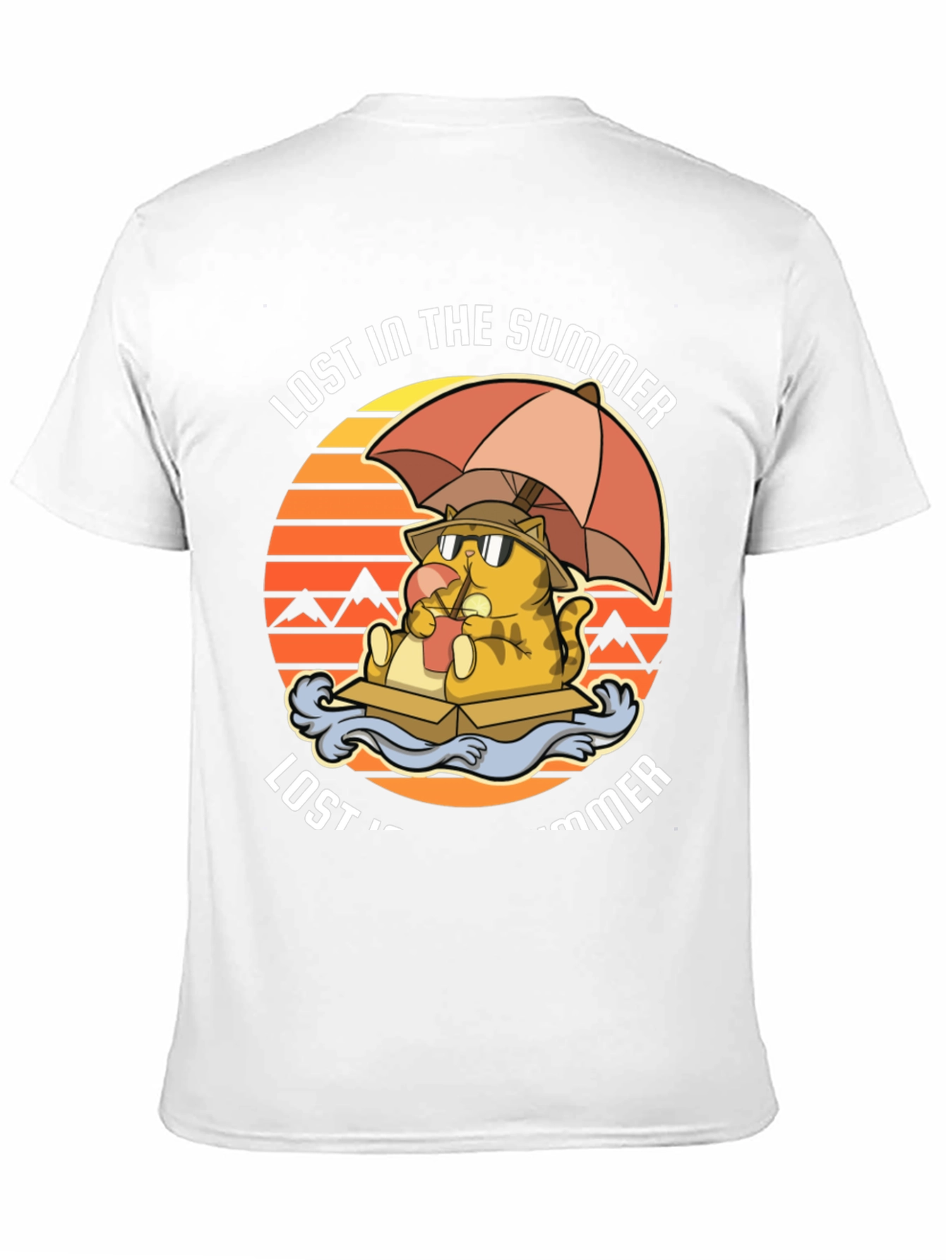Lost in the Summer Cat T-Shirt
