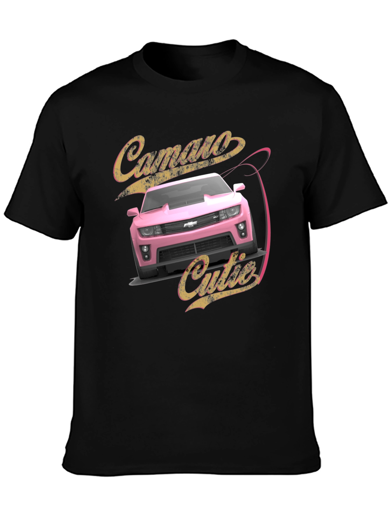 Camaro Cutie T-Shirt - Black Graphic Tee