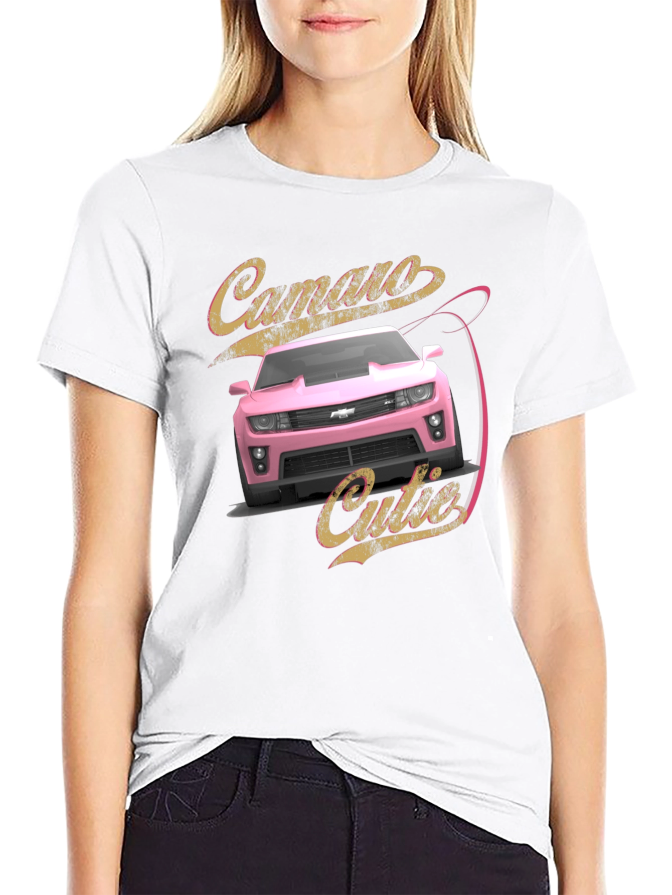 Camaro Cutie T-Shirt - Black Graphic Tee
