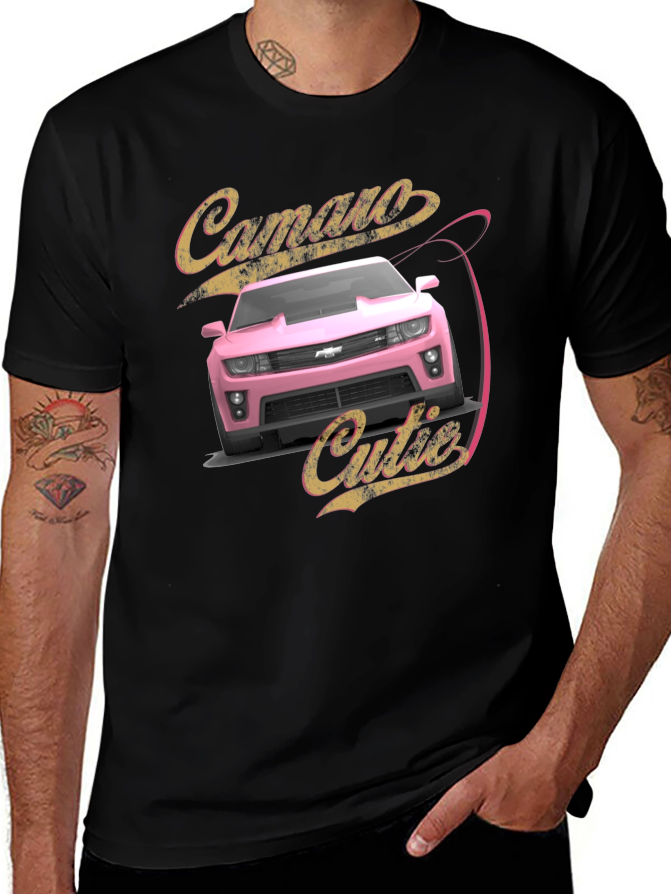Camaro Cutie T-Shirt - Black Graphic Tee