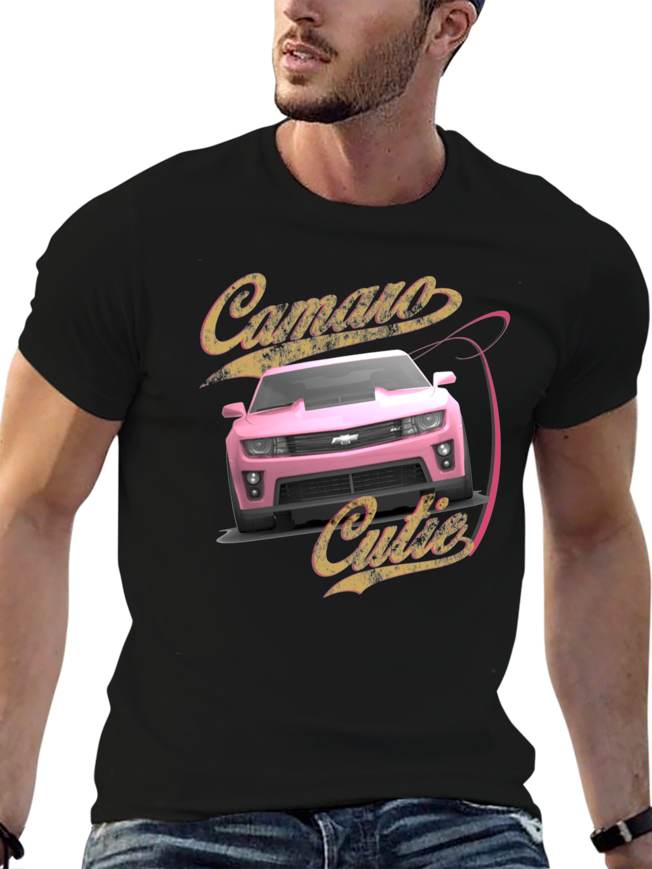 Camaro Cutie T-Shirt - Black Graphic Tee