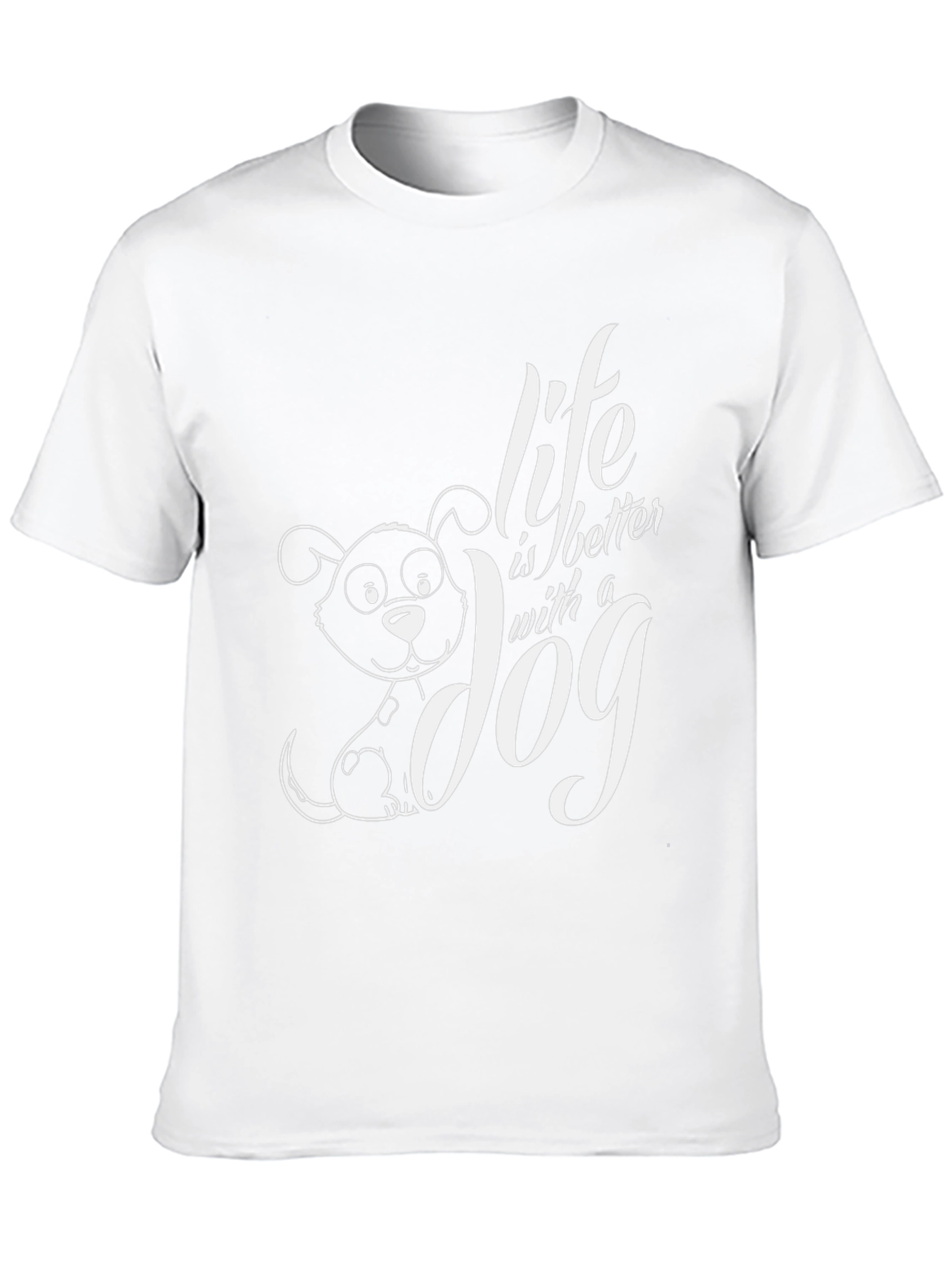 Life is Better with a Dog Graphic Tee