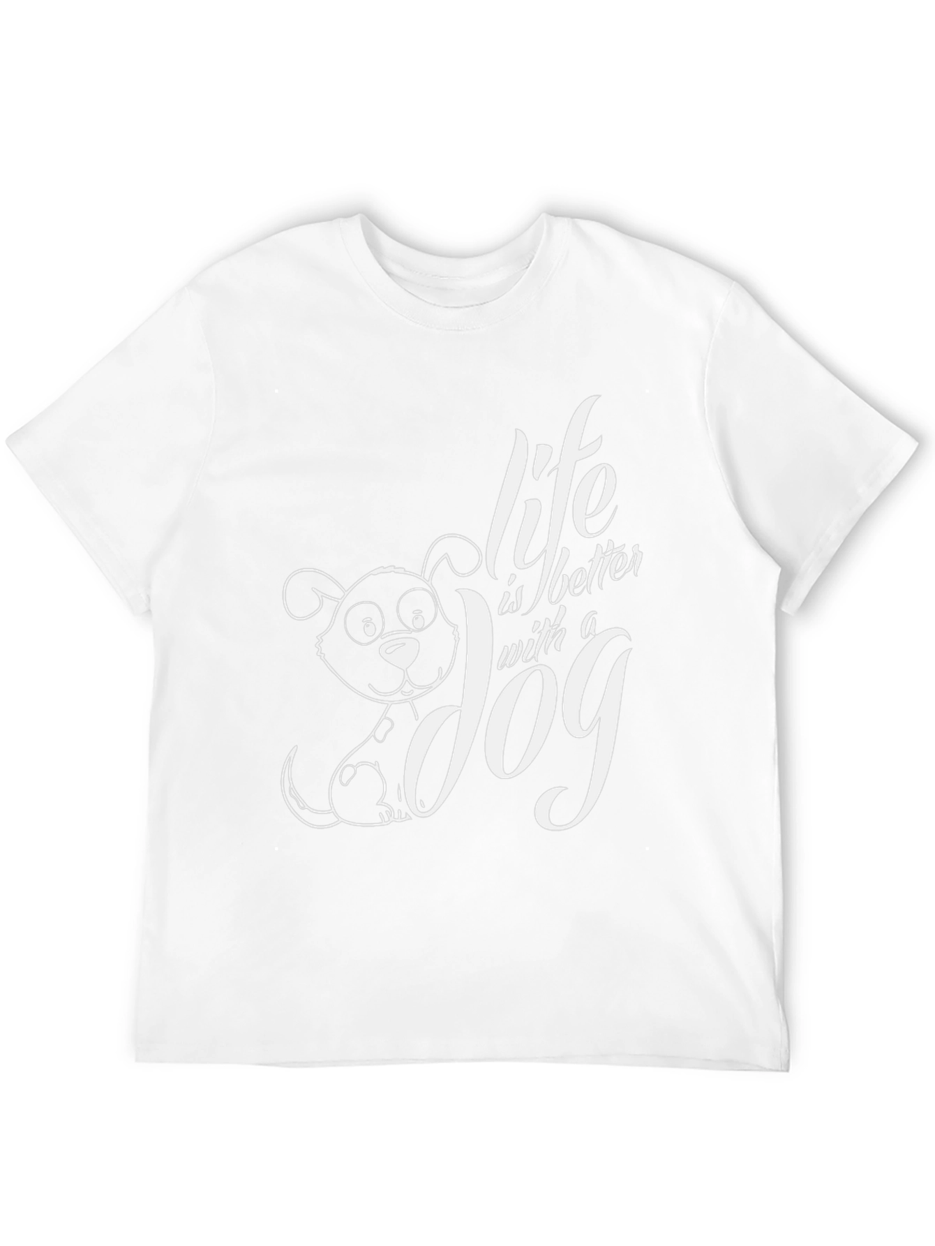 Life is Better with a Dog Graphic Tee