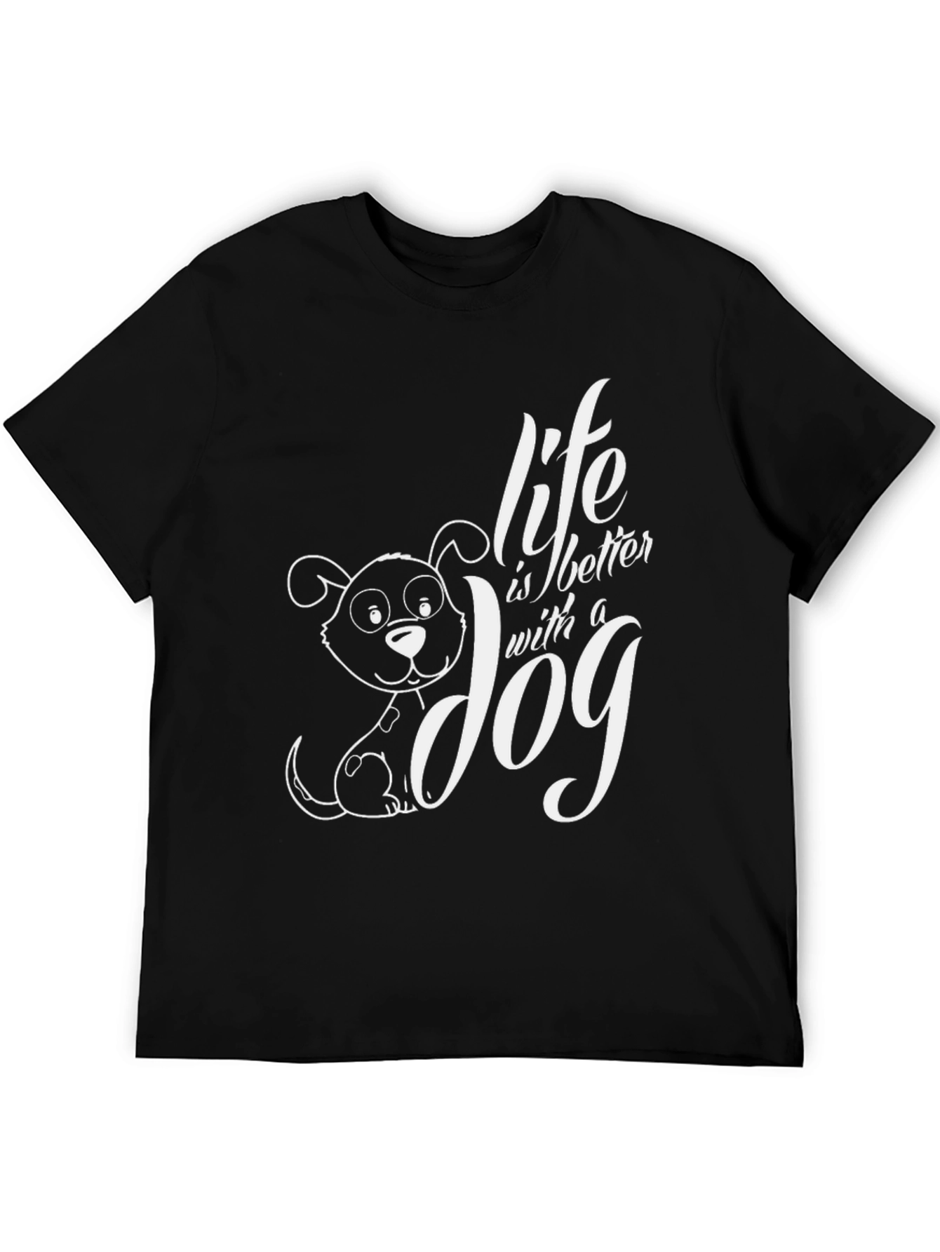 Life is Better with a Dog Graphic Tee