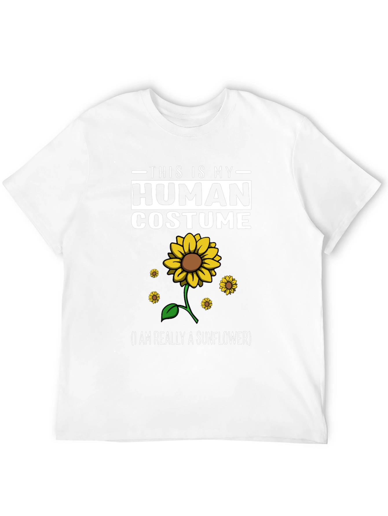 Human Costume Sunflower T-Shirt