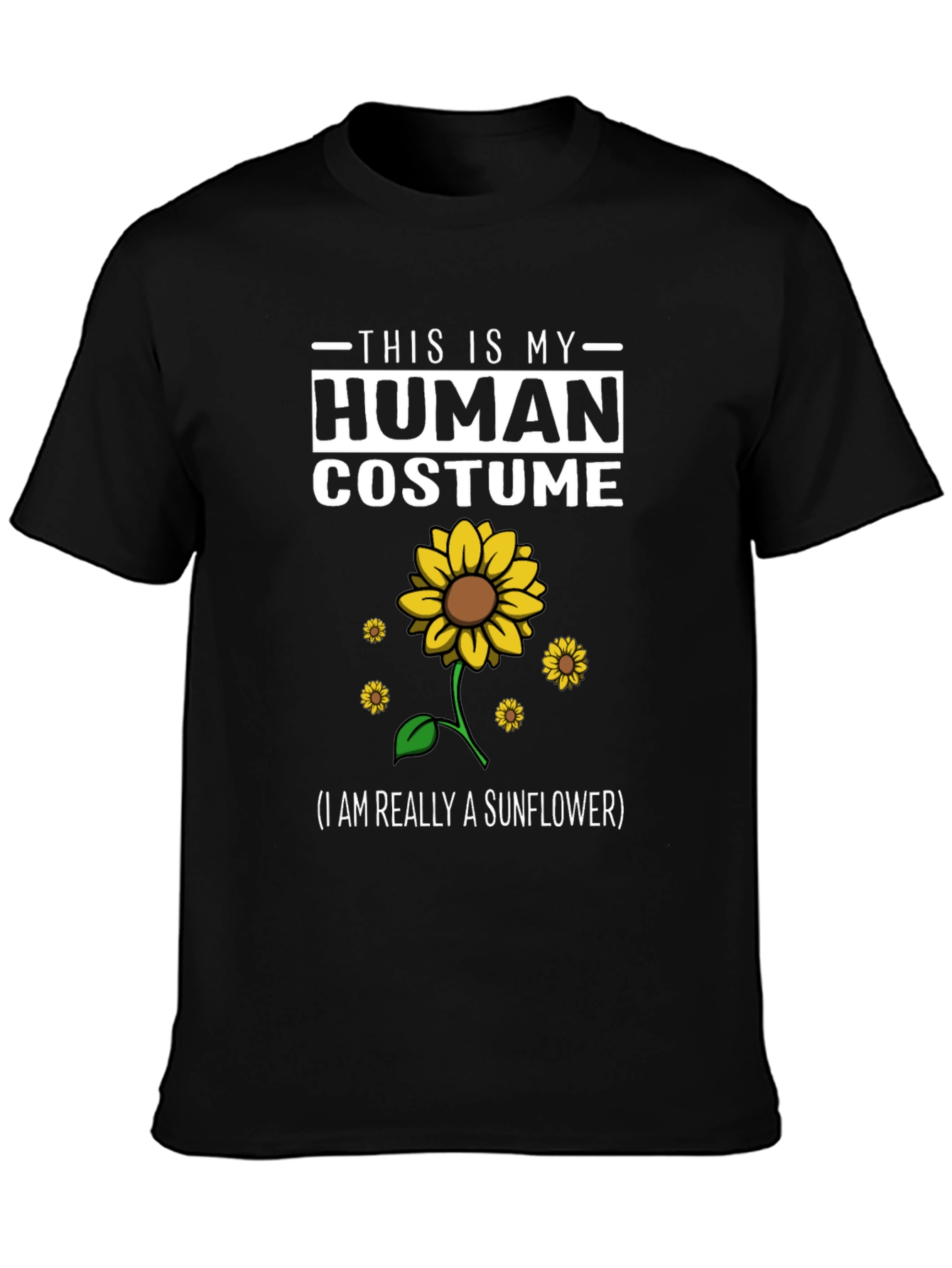 Human Costume Sunflower T-Shirt