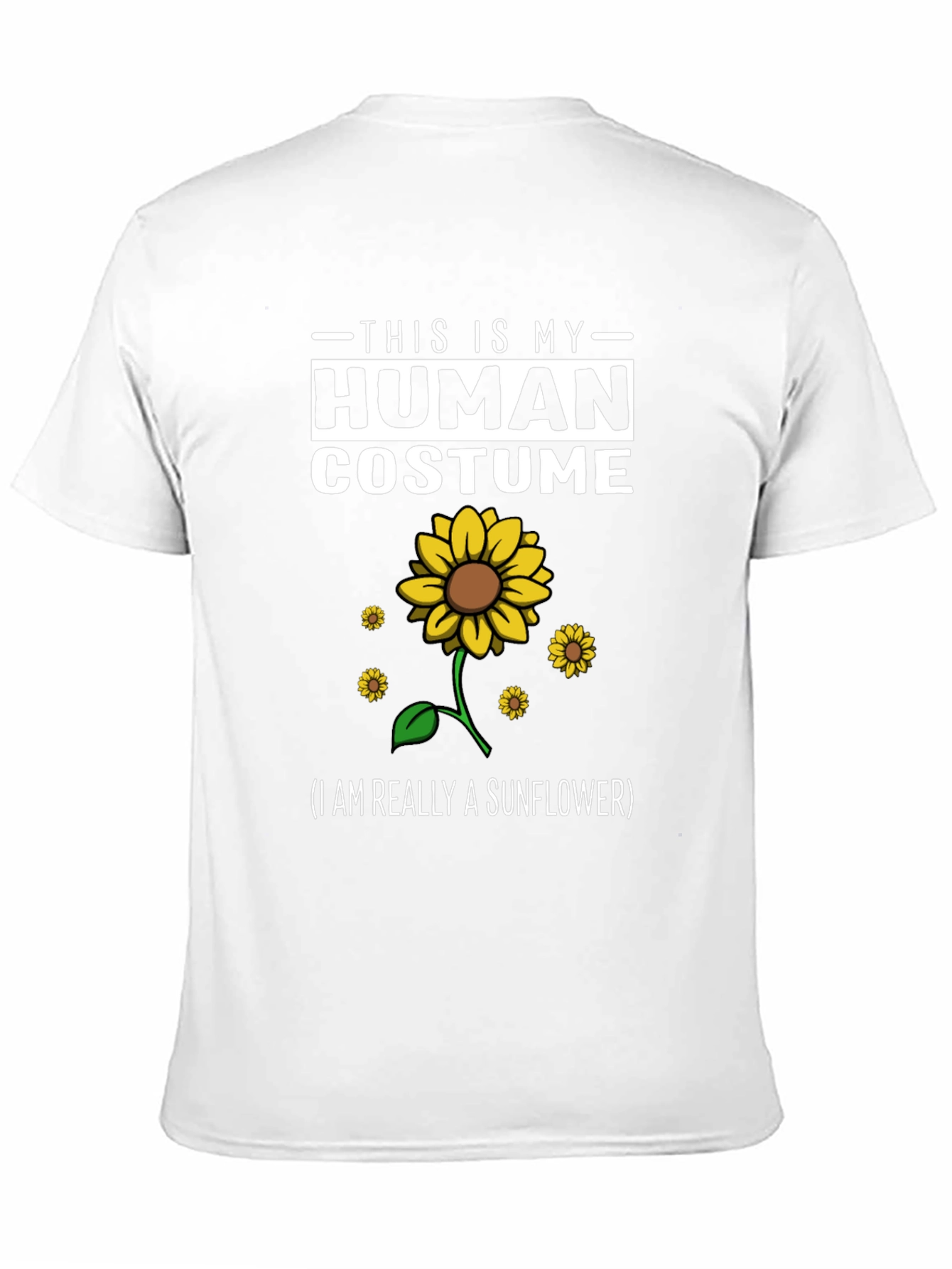 Human Costume Sunflower T-Shirt