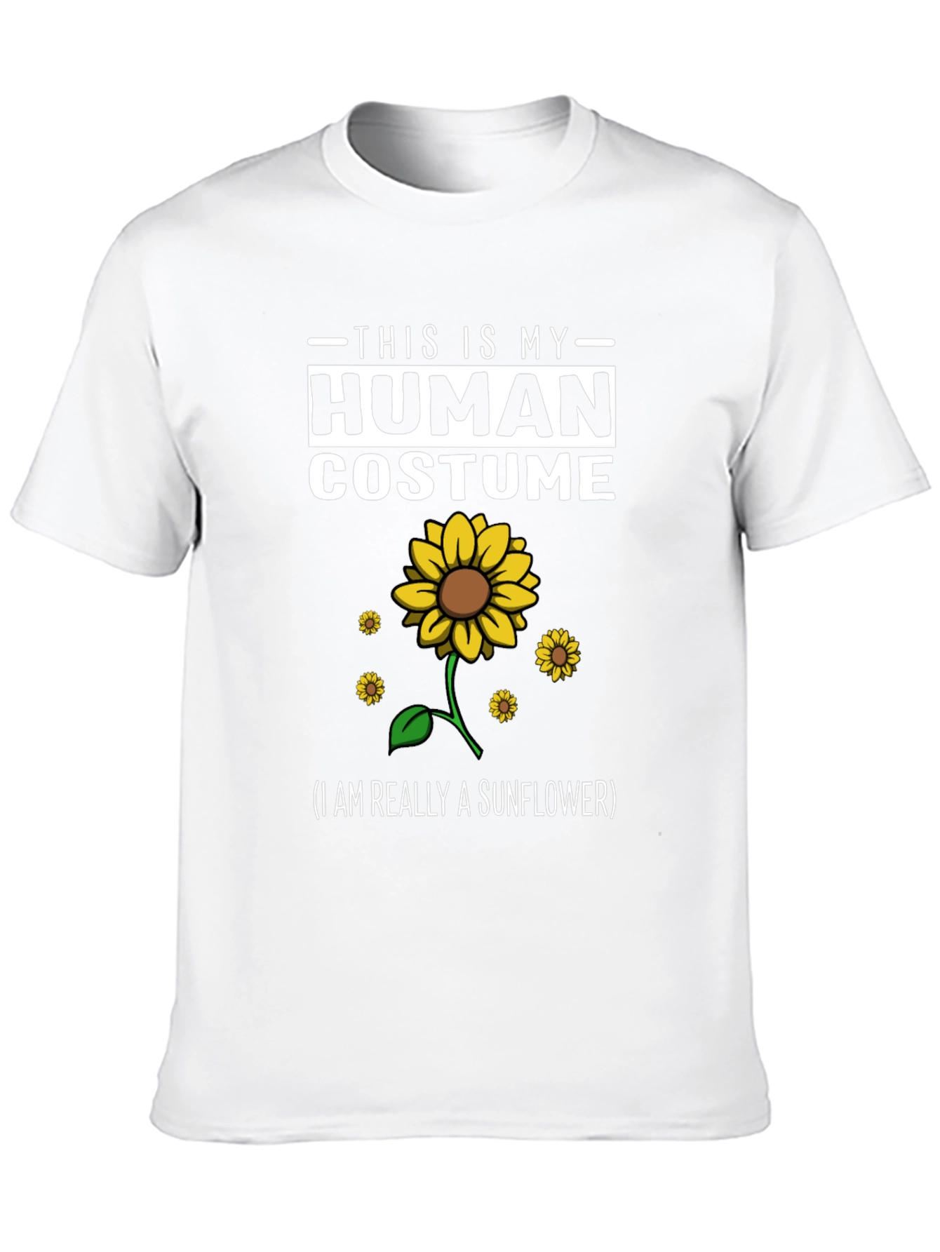 Human Costume Sunflower T-Shirt