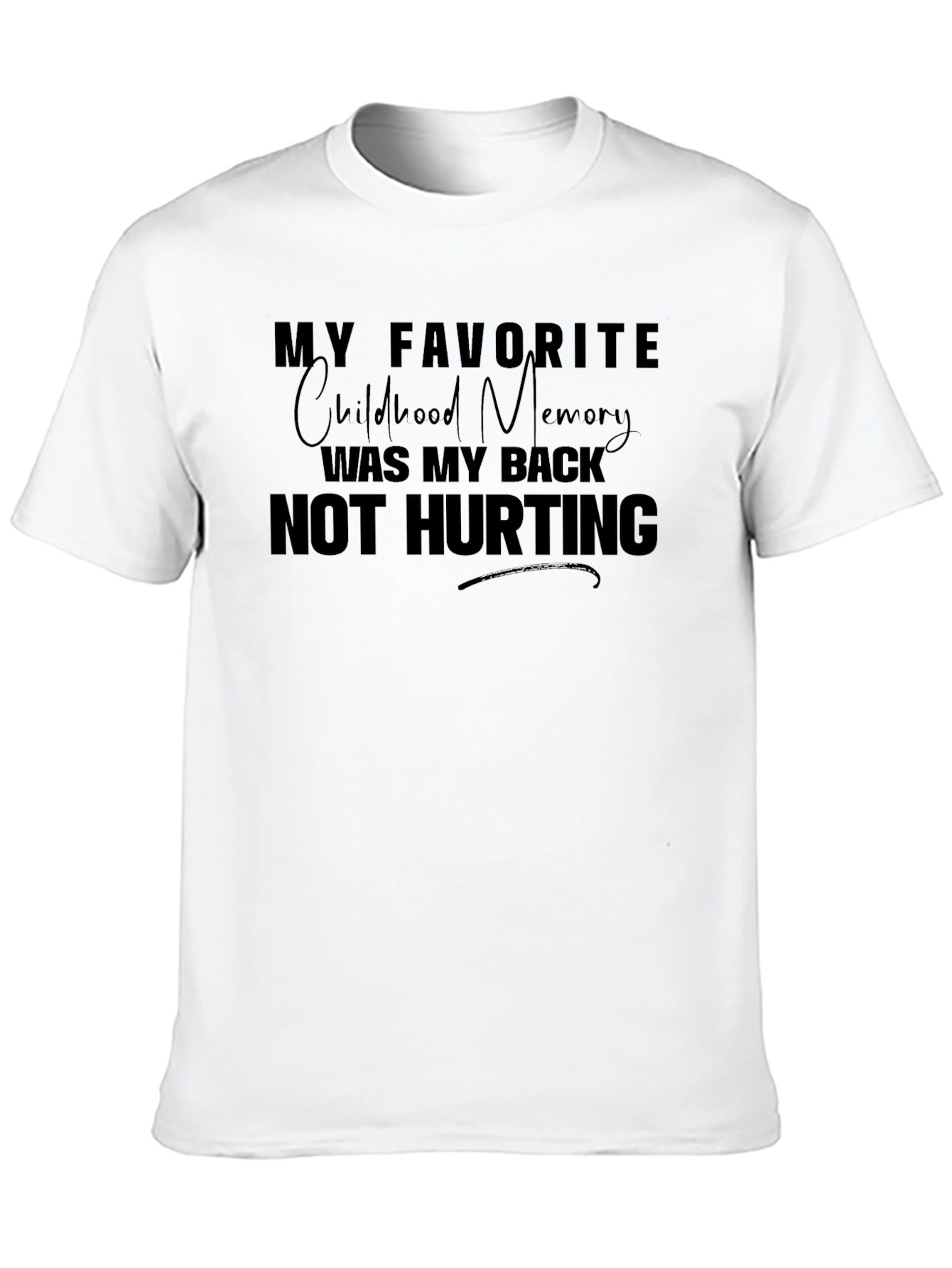 Funny Back Pain T-Shirt
