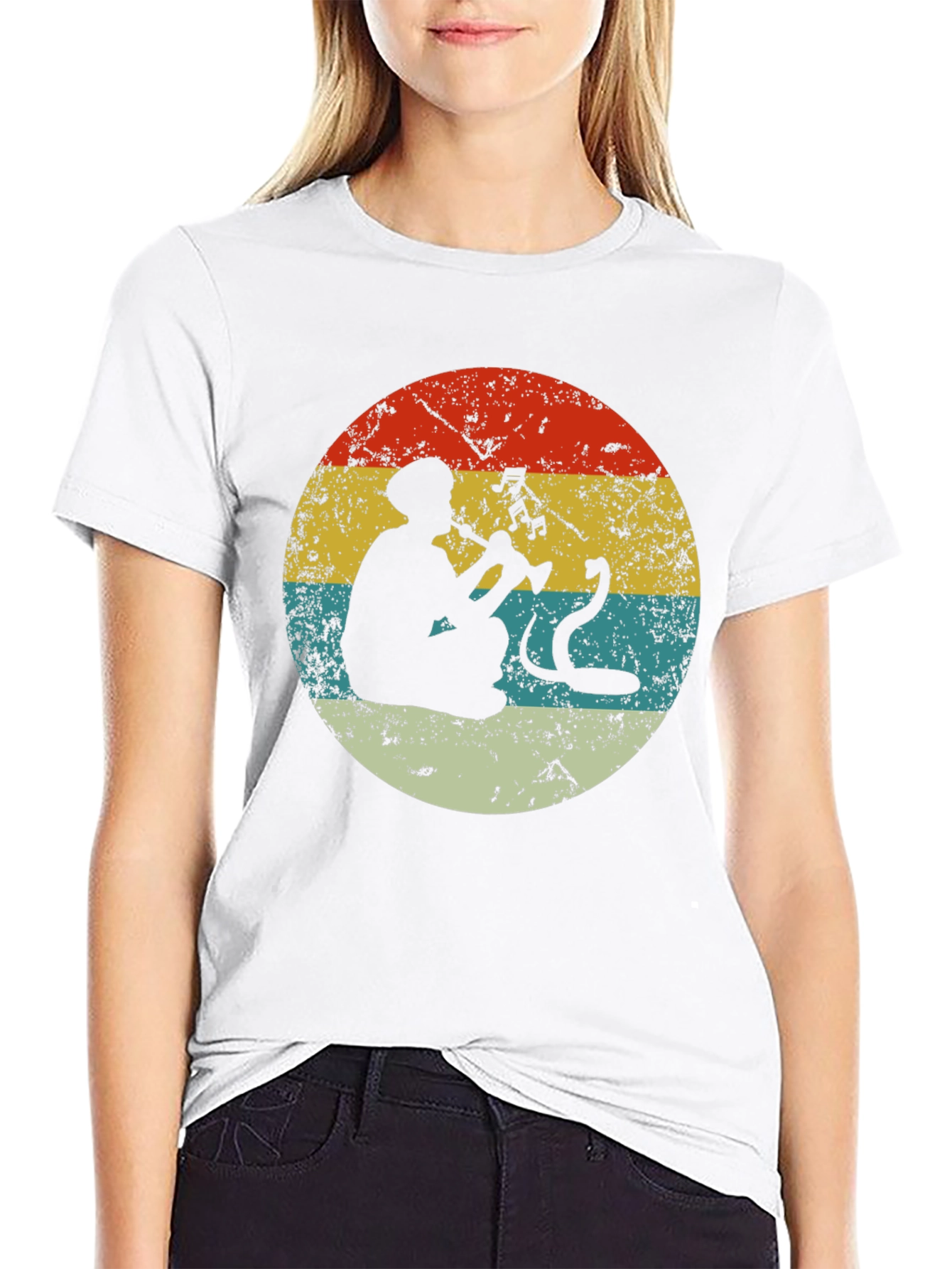 Retro Snake Charmer Graphic Tee