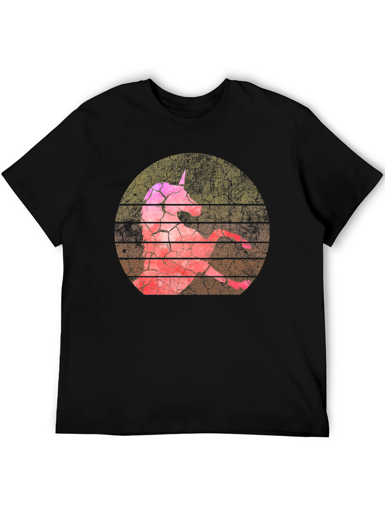 Retro Unicorn Graphic T-Shirt