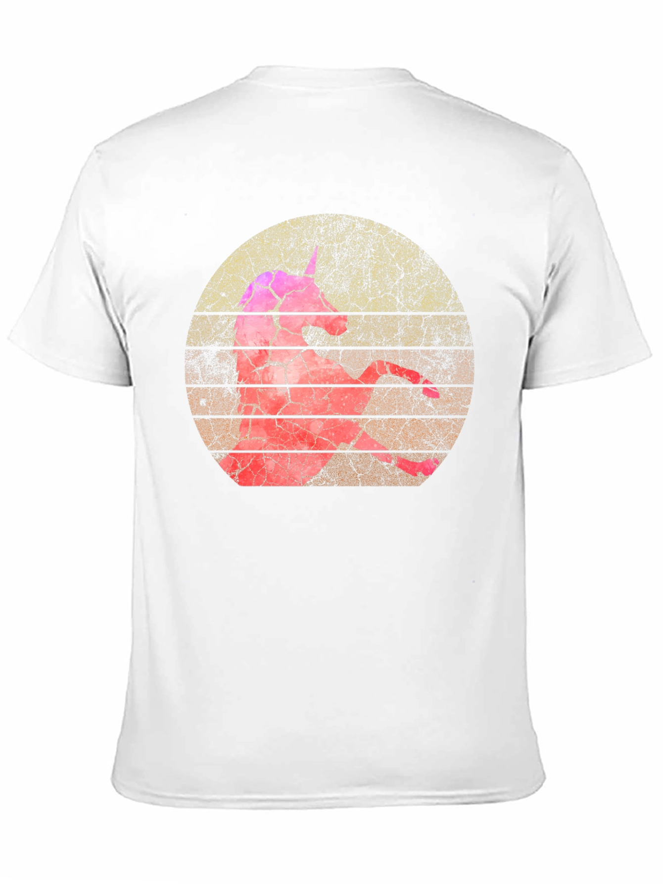 Retro Unicorn Graphic T-Shirt