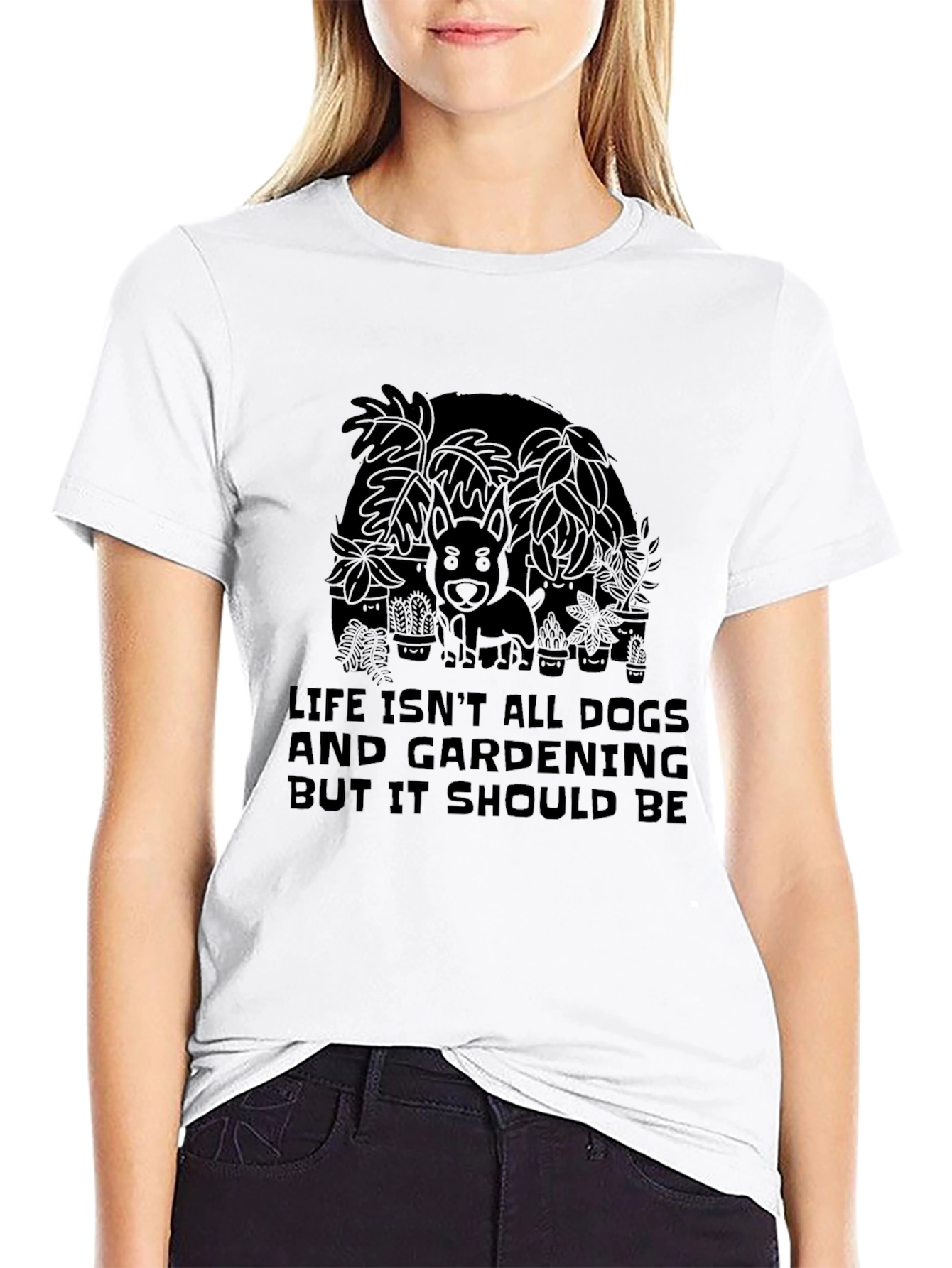 Dogs and Gardening T-Shirt