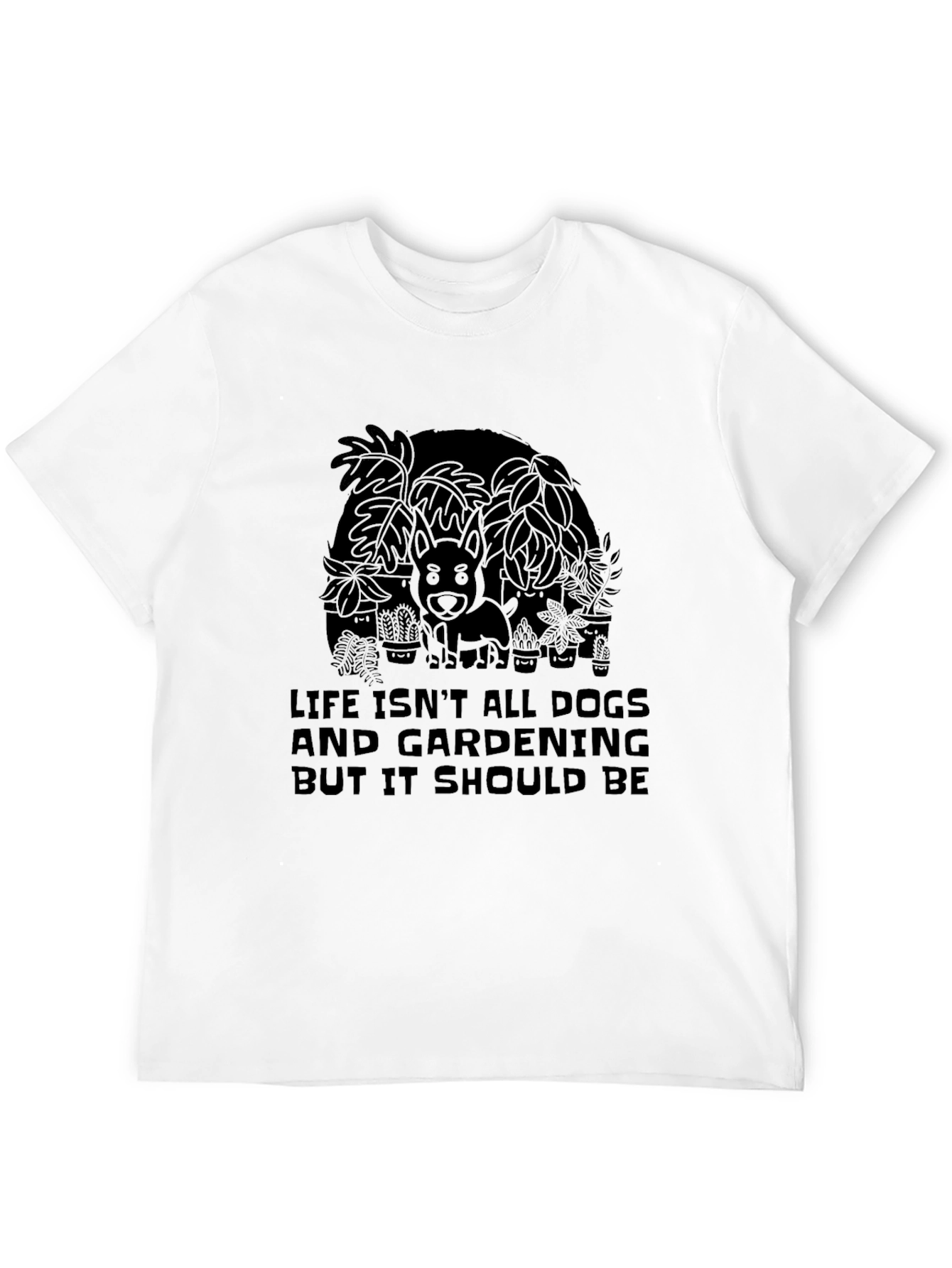 Dogs and Gardening T-Shirt