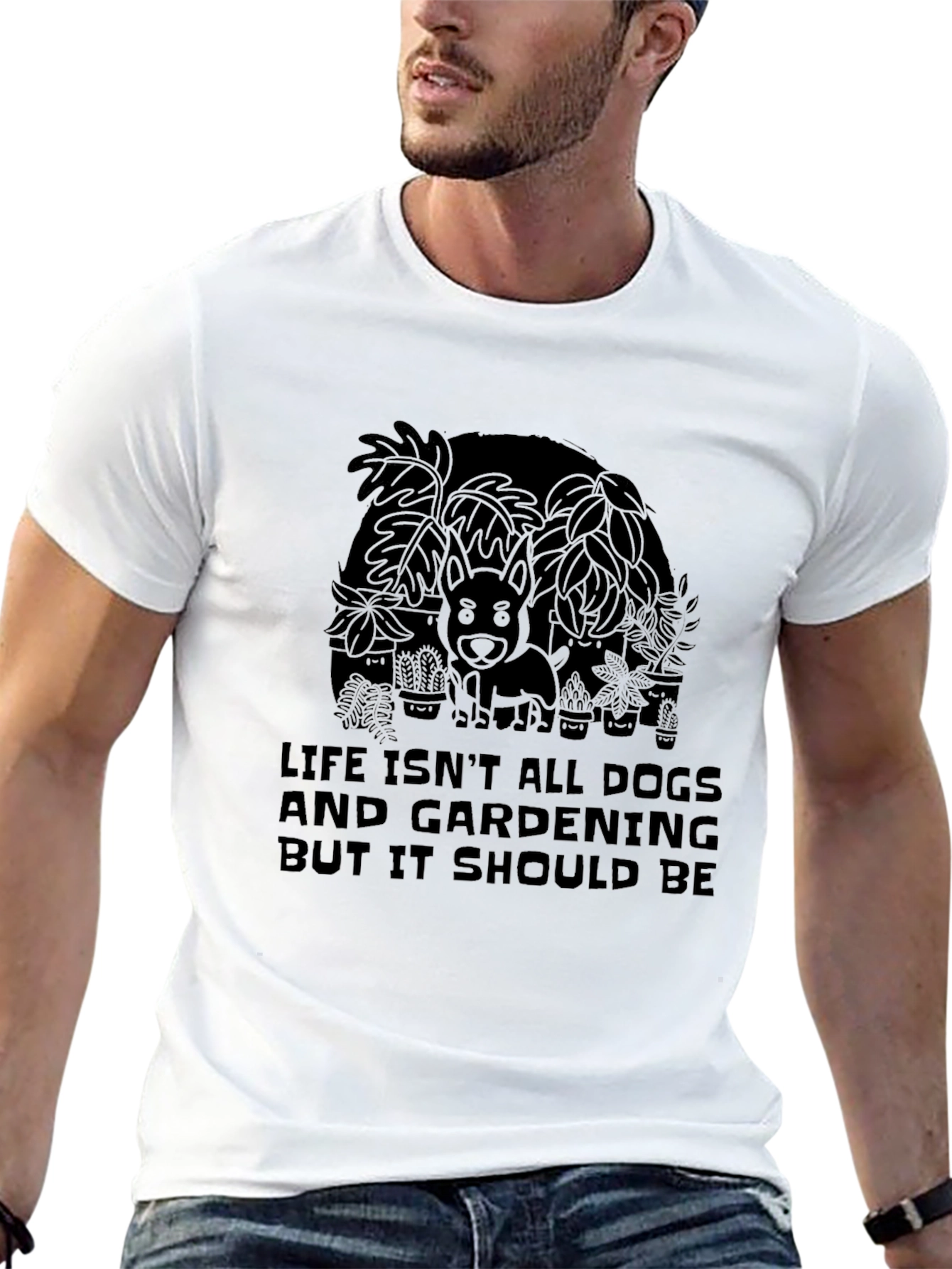 Dogs and Gardening T-Shirt