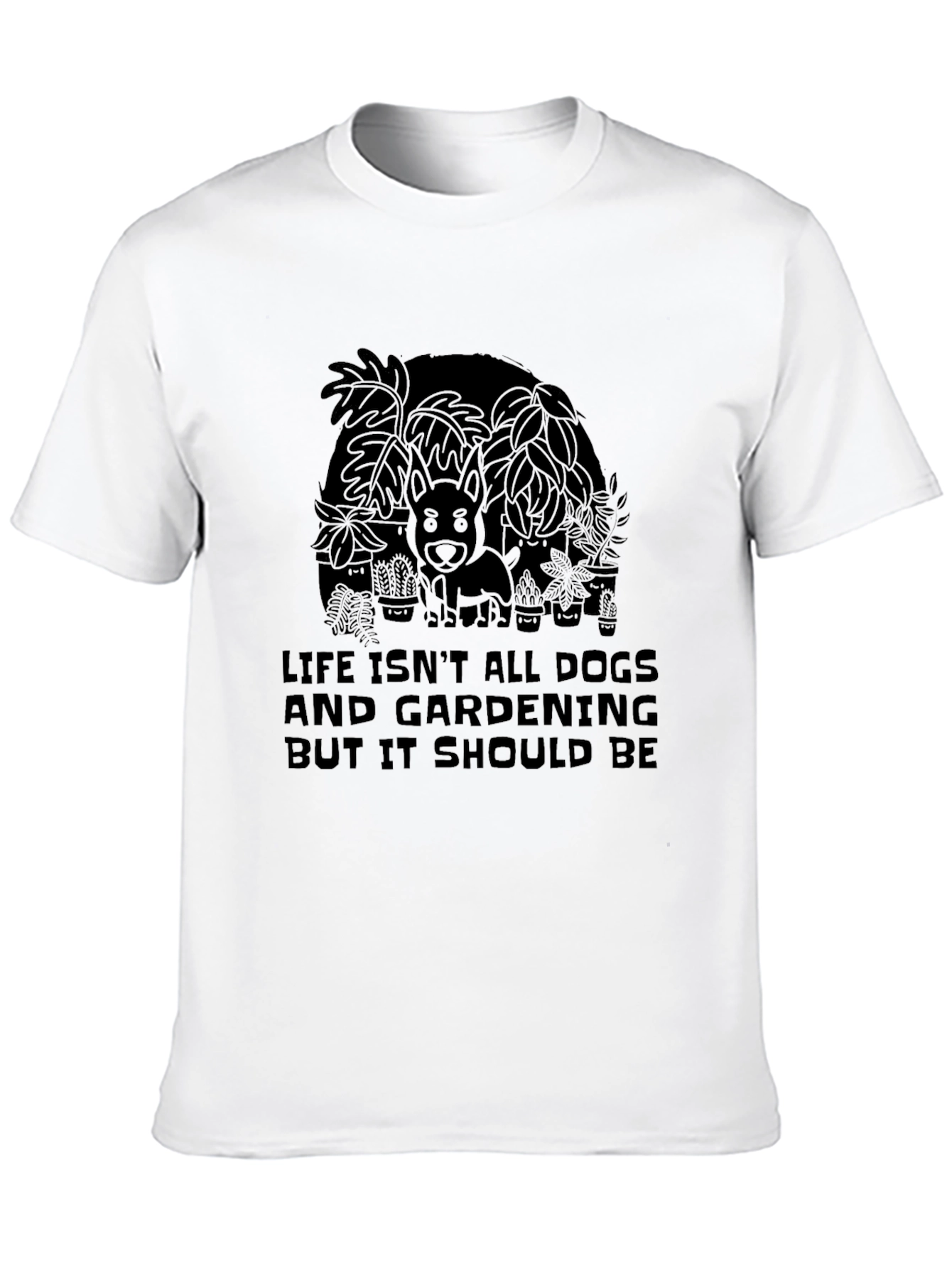 Dogs and Gardening T-Shirt