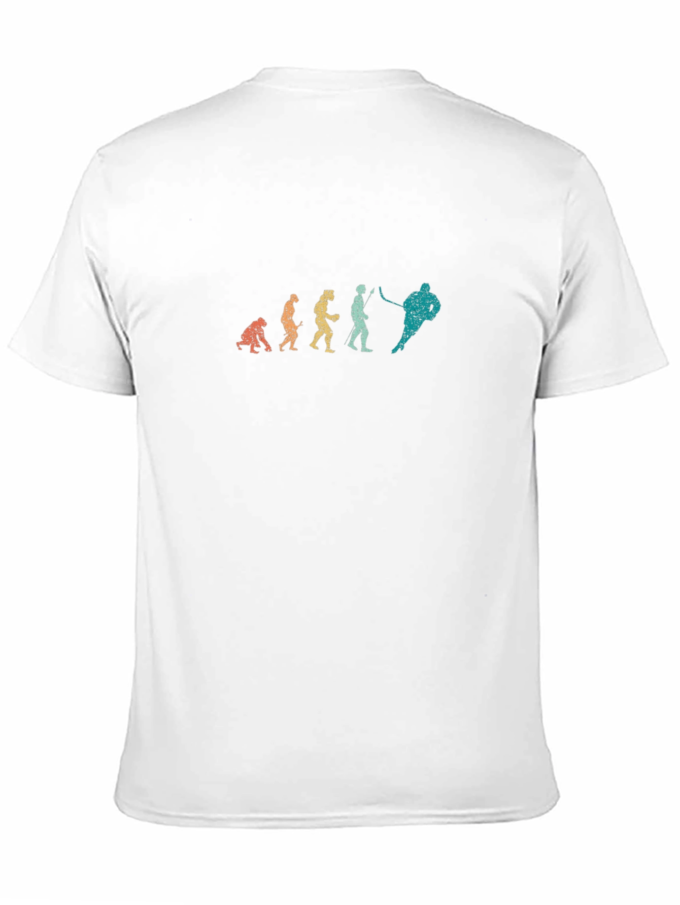 Evolution of Hockey Black T-Shirt